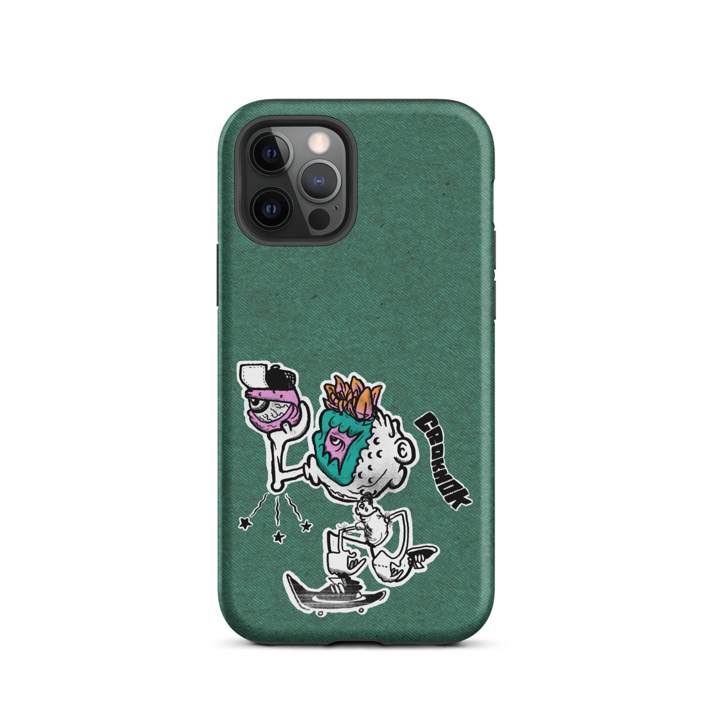 iPhone case - Skateboarding AS0025 Green