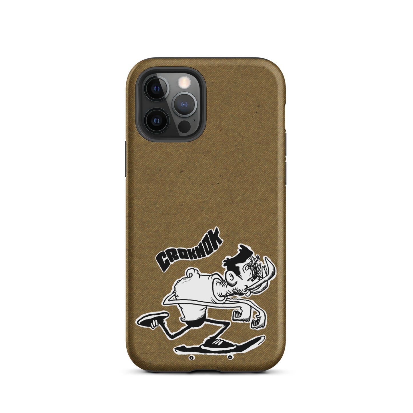 iPhone case - Skateboarding AS0026 Brown