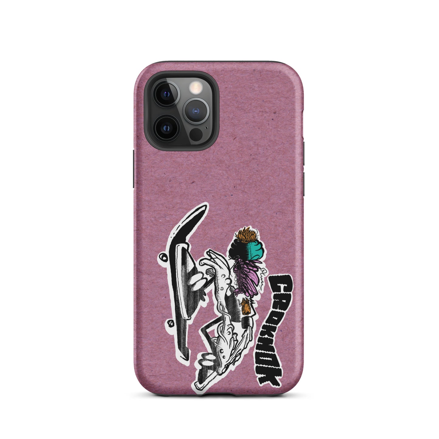 iPhone case - Skateboarding AS0035 Pink