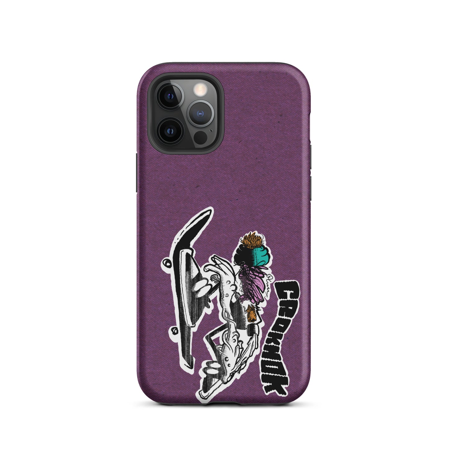 iPhone case - Skateboarding AS0035 Purple