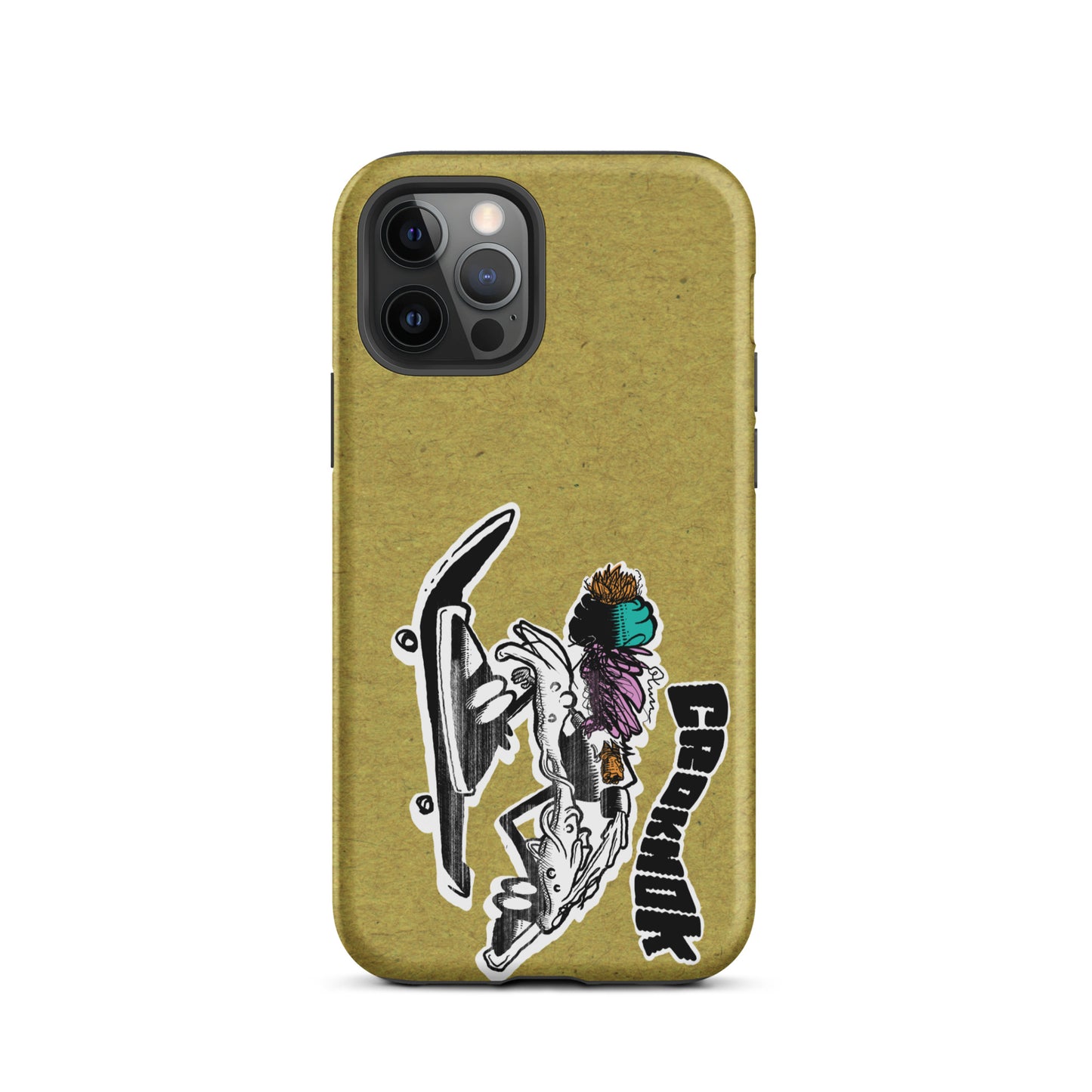 iPhone case - Skateboarding AS0035 Yellow