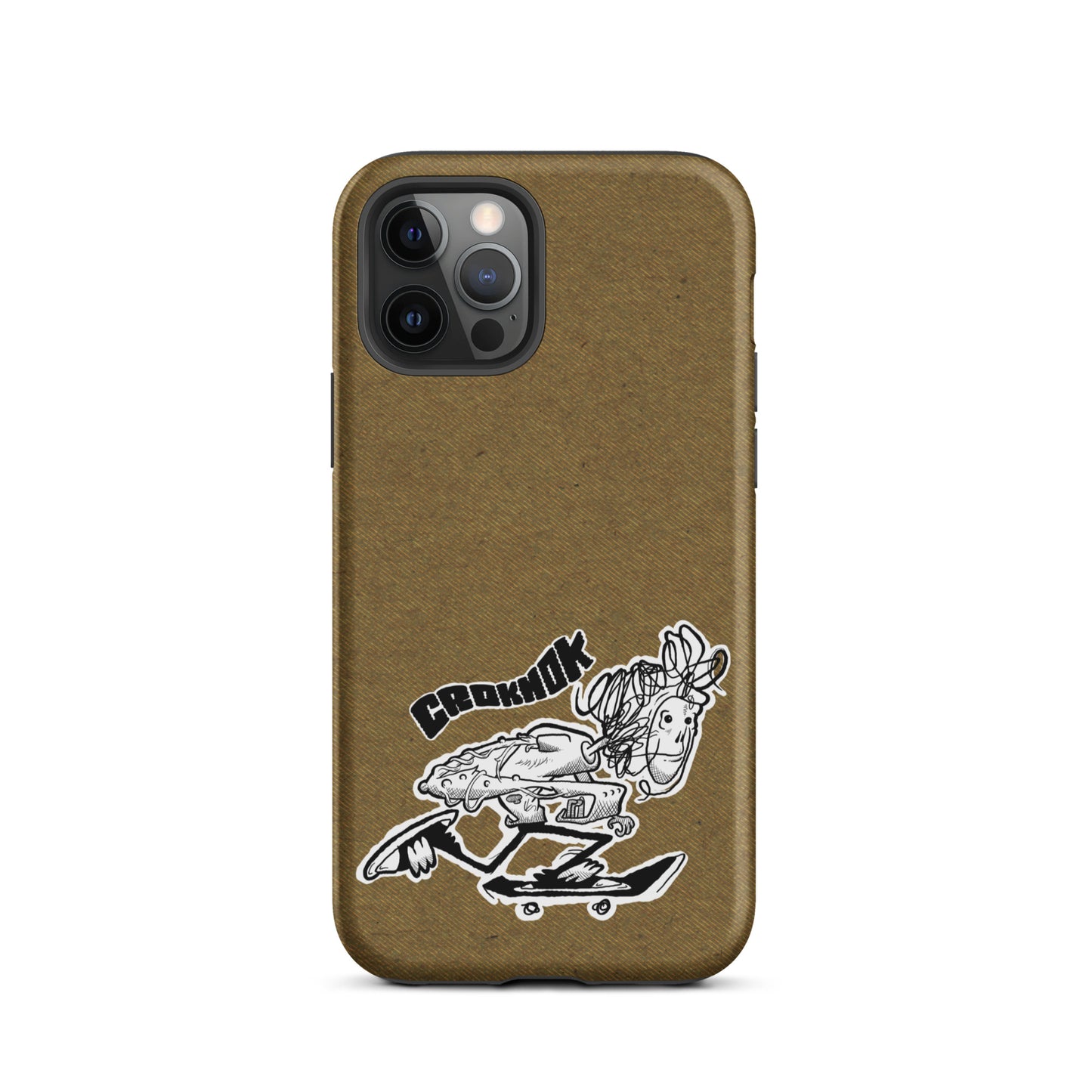 iPhone case - Skateboarding AS0039 Brown