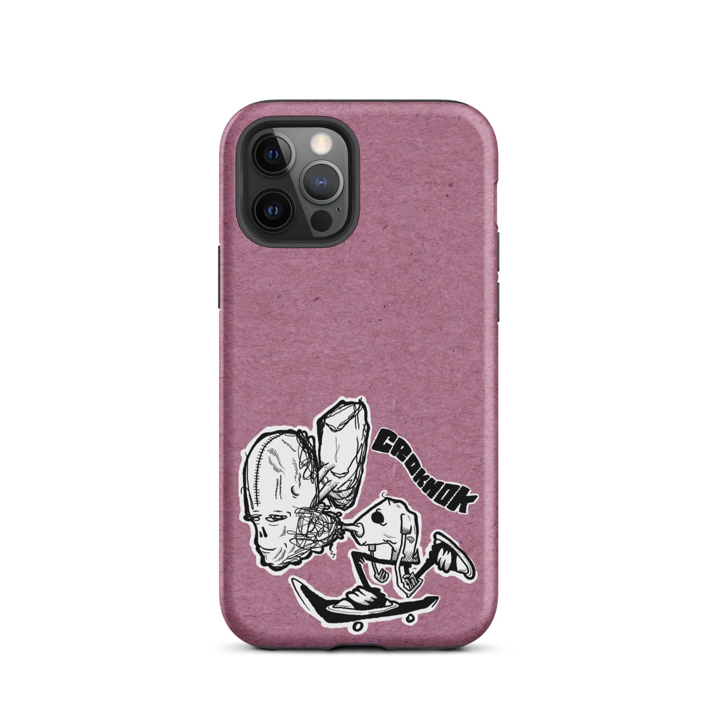 iPhone case - Skateboarding AS0037 Pink