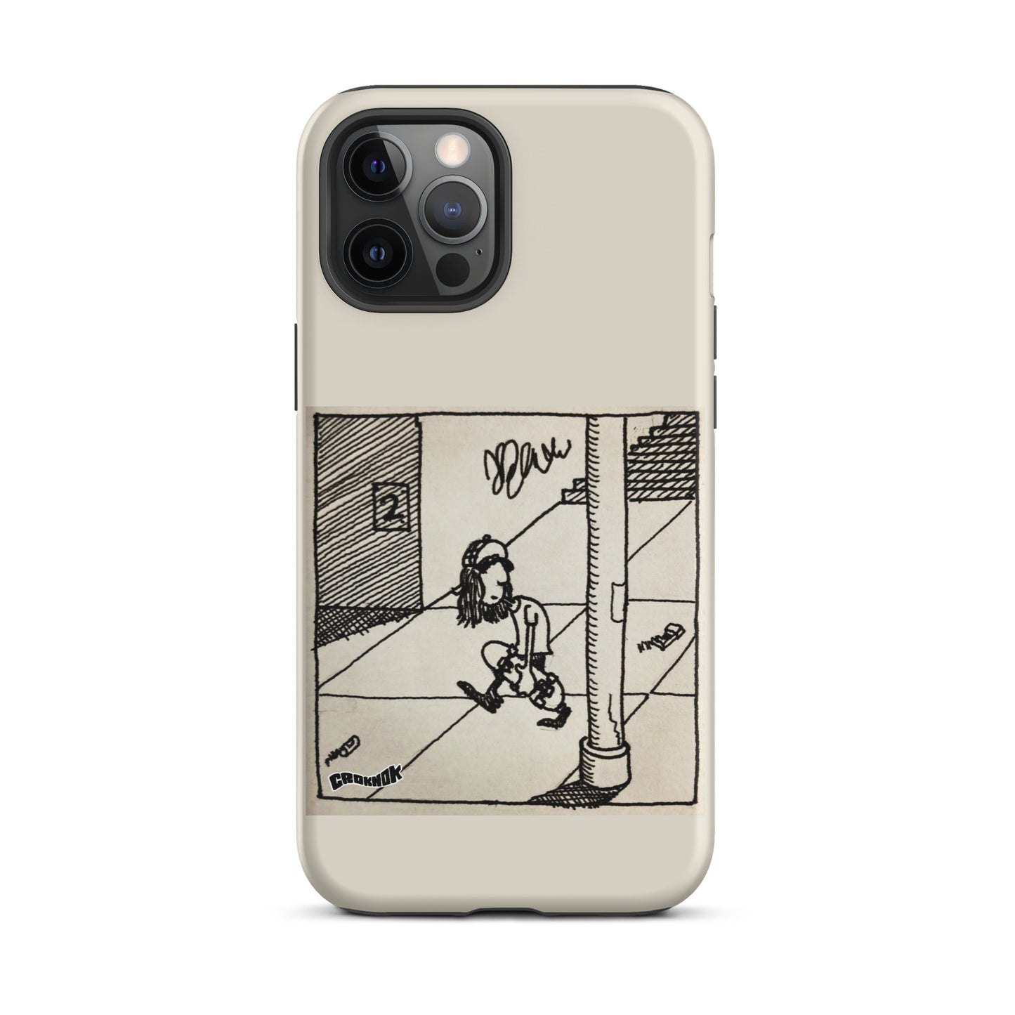 iphone case - skateboarding comics 2308