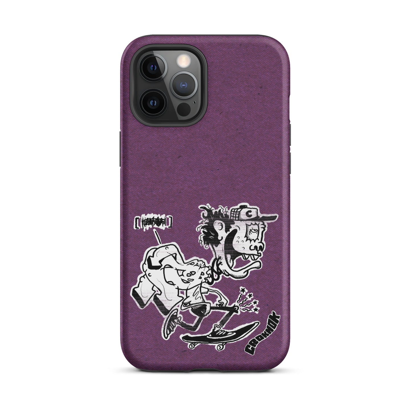 iPhone case - Skateboarding AS0017 Purple