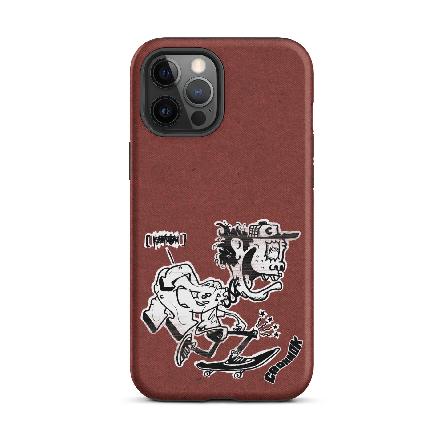 iPhone case - Skateboarding AS0017 Red