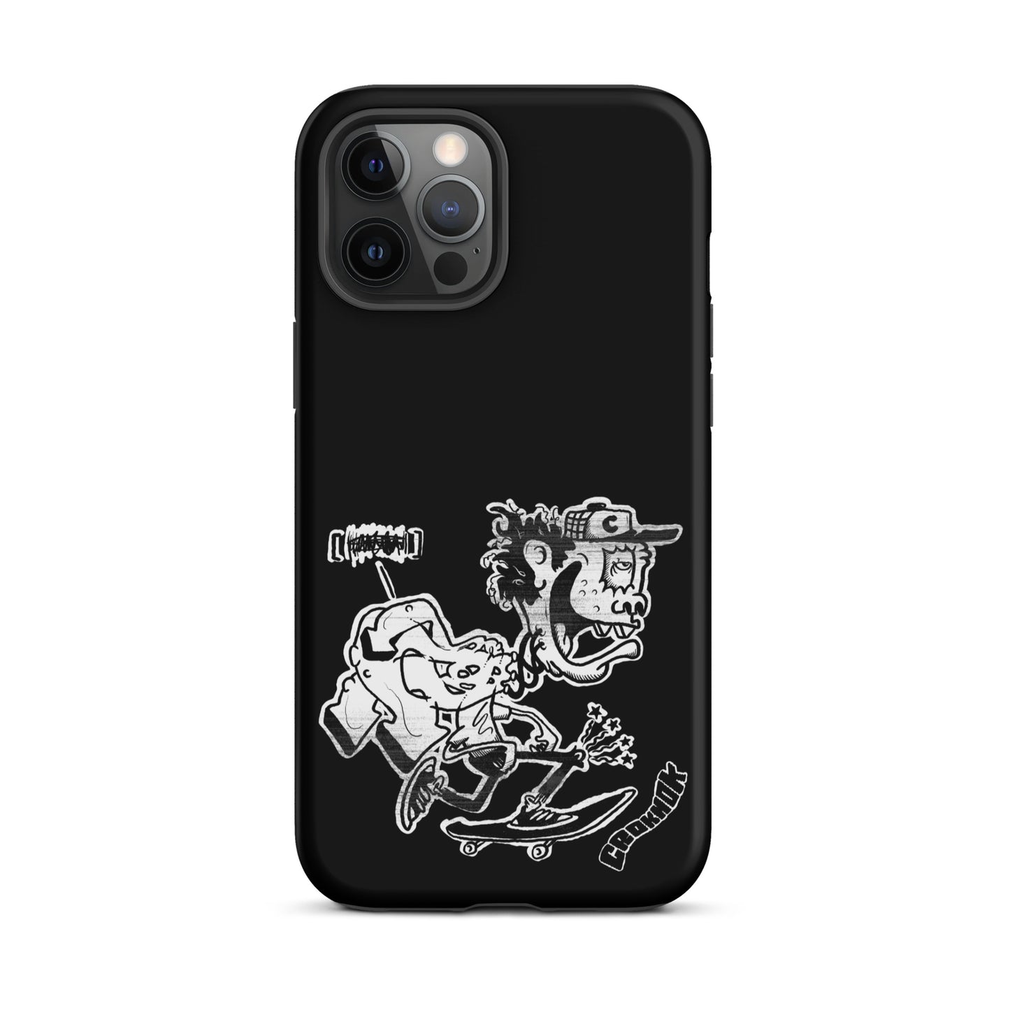 iPhone case - Skateboarding AS0017 Black