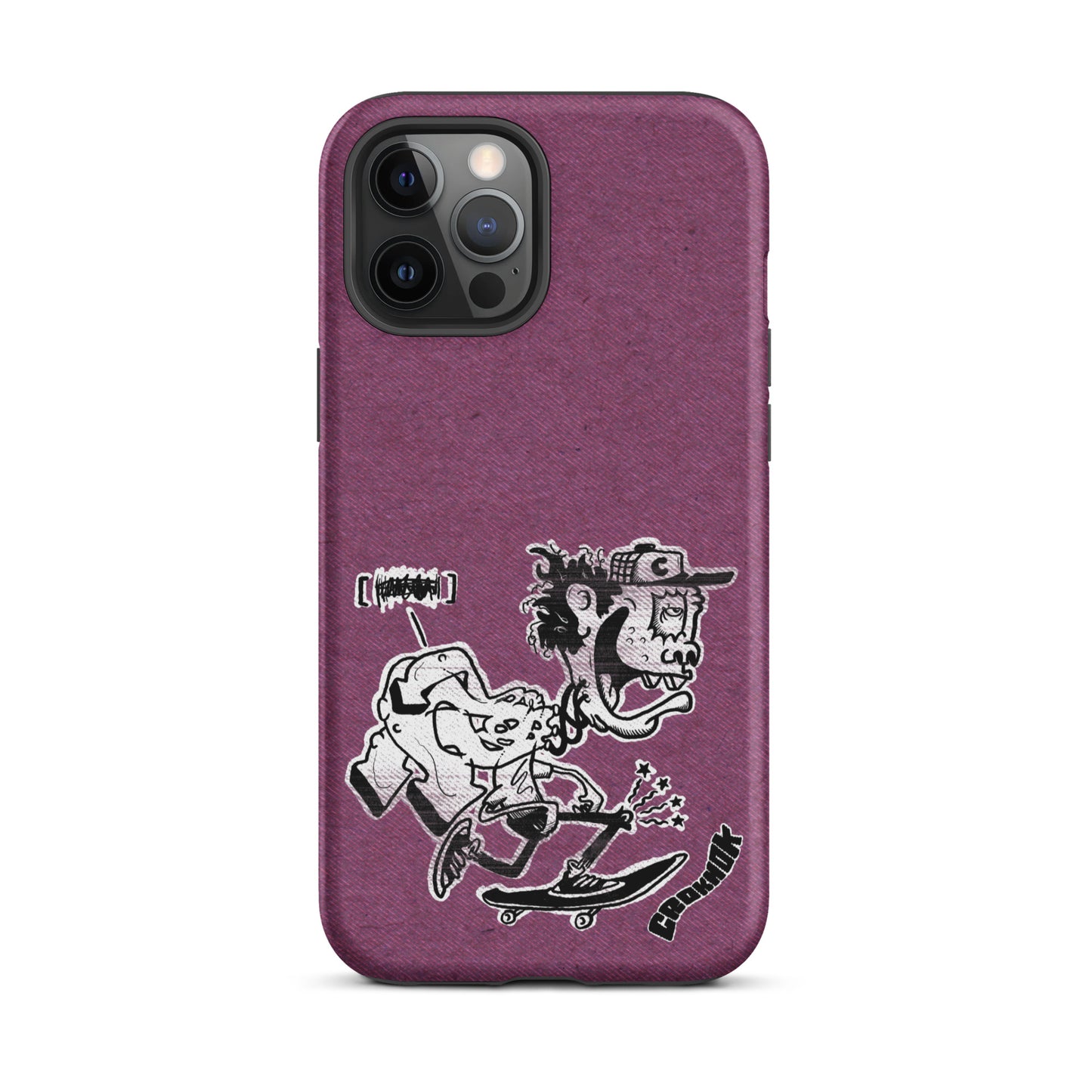 iPhone case - Skateboarding AS0017 Pink