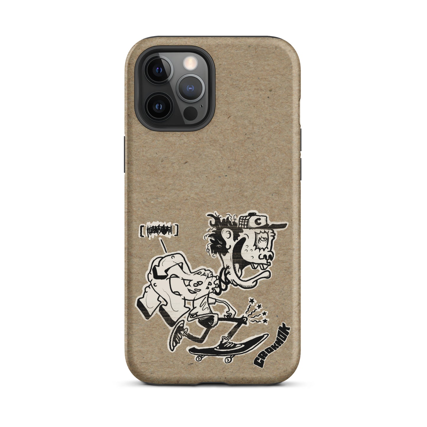 iPhone case - Skateboarding AS0017 Beigh