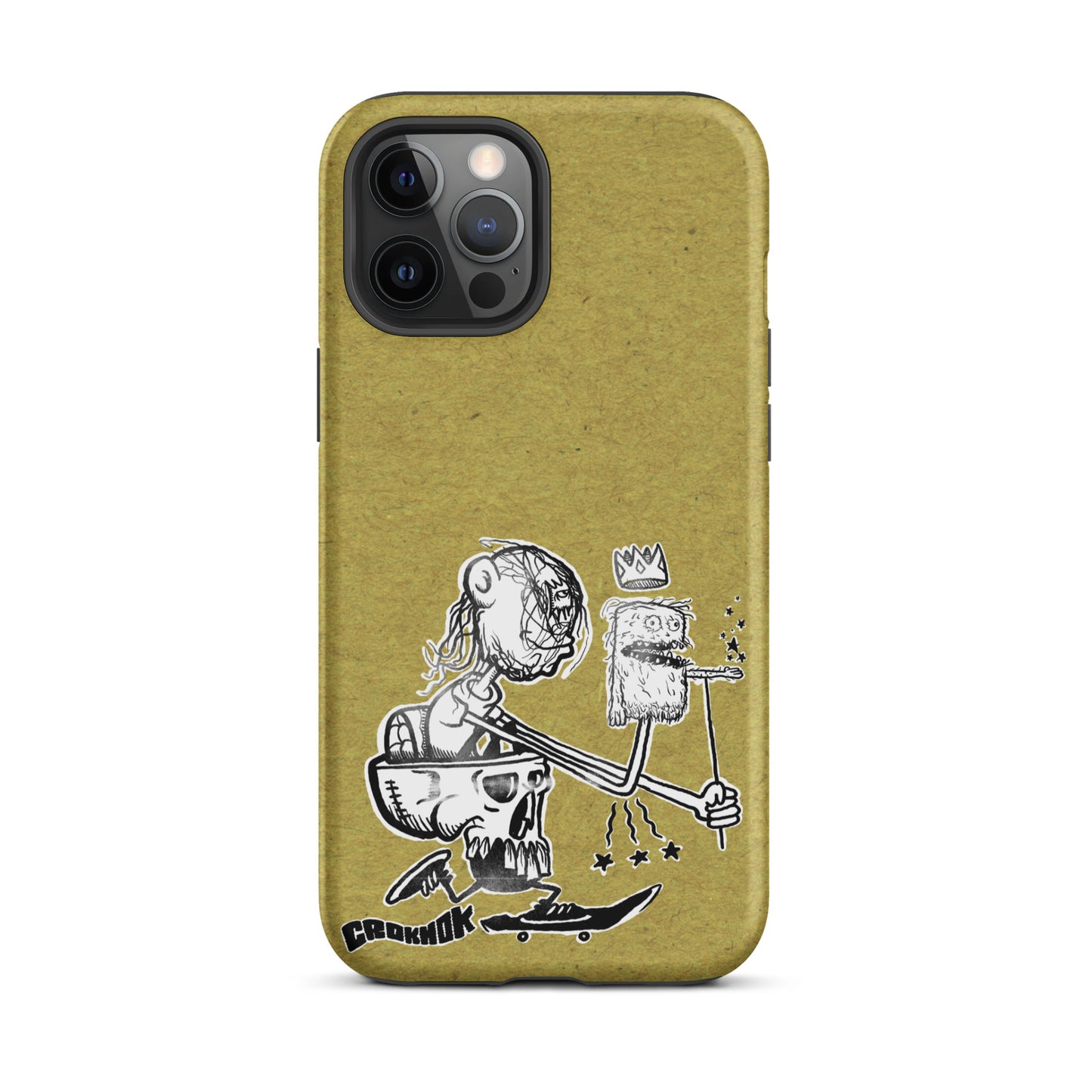 iPhone case - Skateboarding AS0019 Yellow