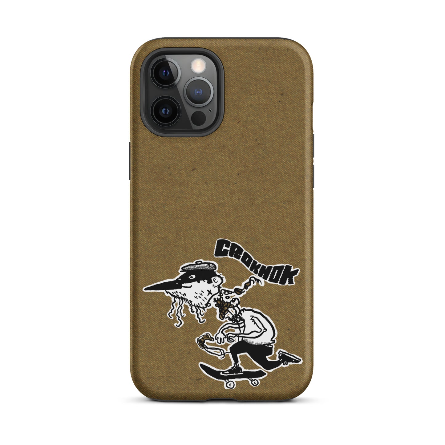 iPhone case - Skateboarding AS0013 Brown