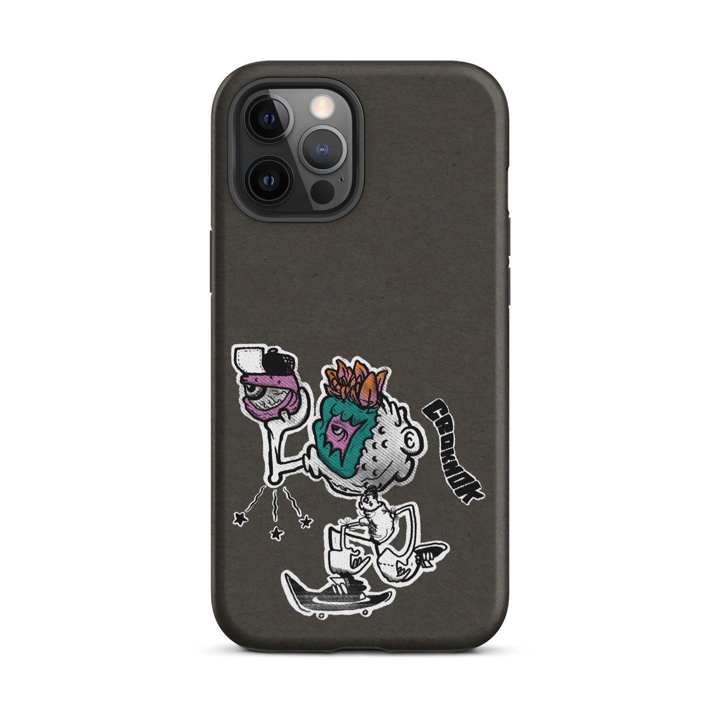 iPhone case - Skateboarding AS0025 grey