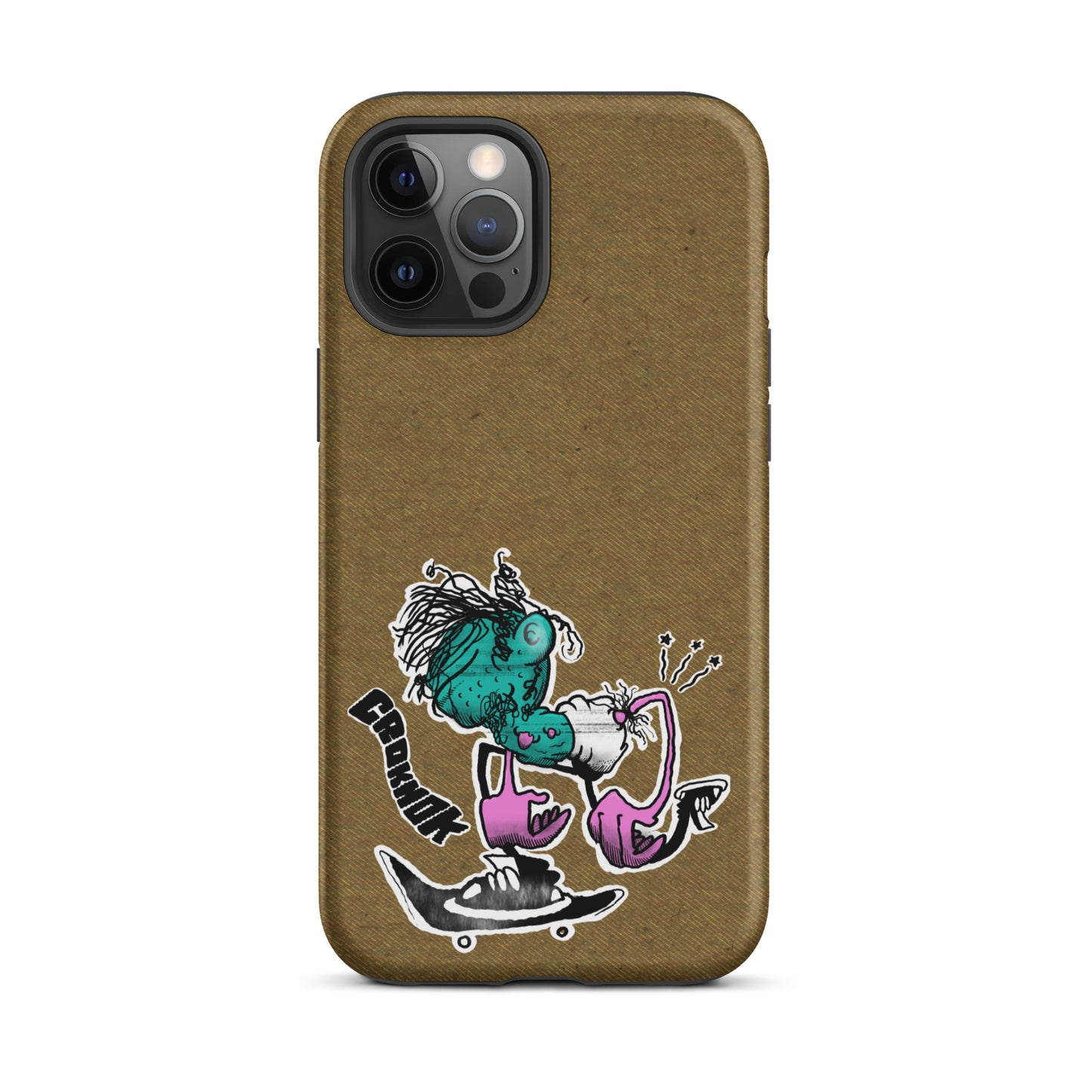 iPhone case - Skateboarding AS0028 Brown