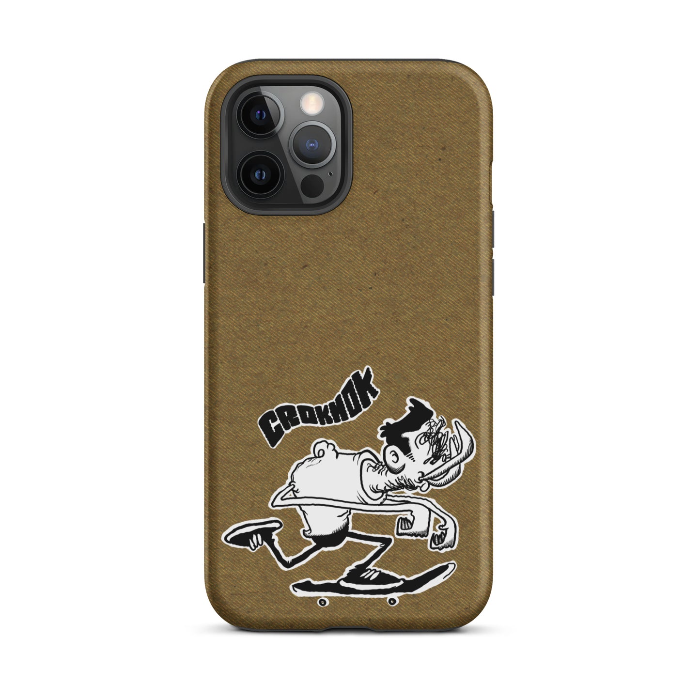 iPhone case - Skateboarding AS0026 Brown