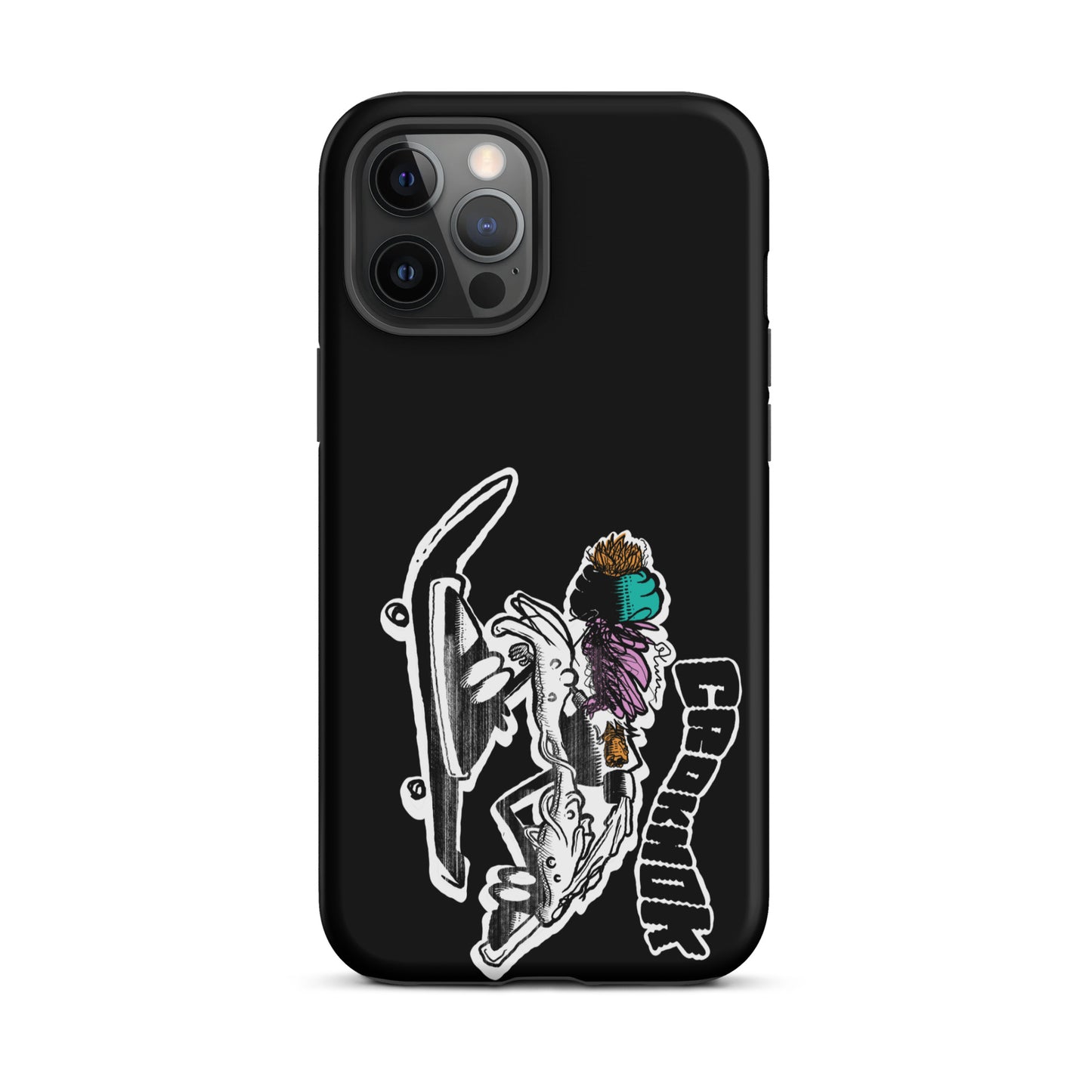 iPhone case - Skateboarding AS0035 Black