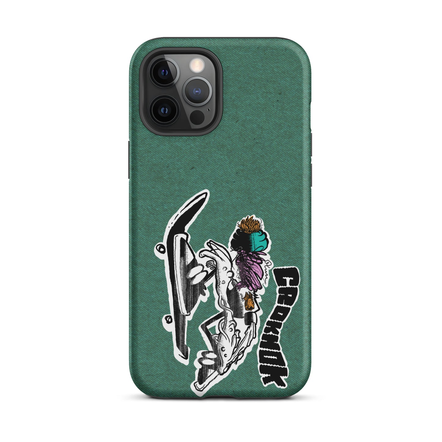 iPhone case - Skateboarding AS0035 Green