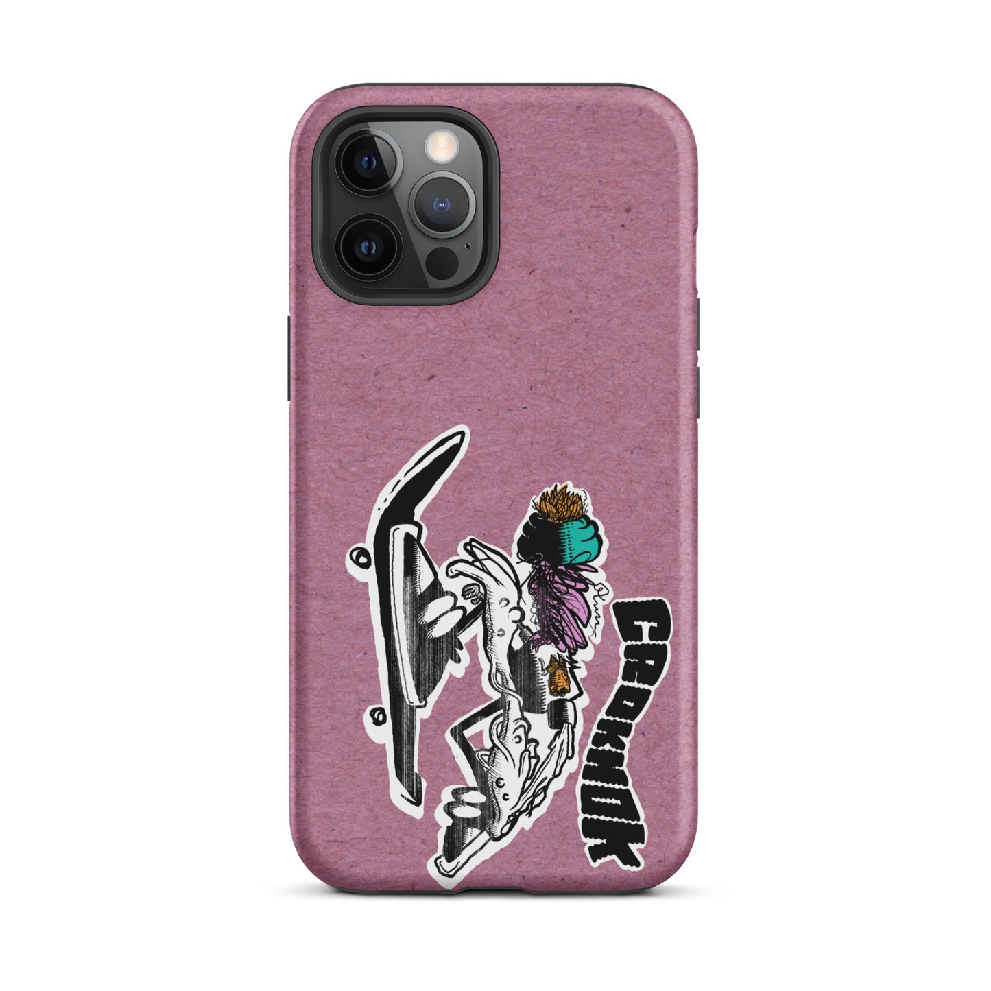 iPhone case - Skateboarding AS0035 Pink