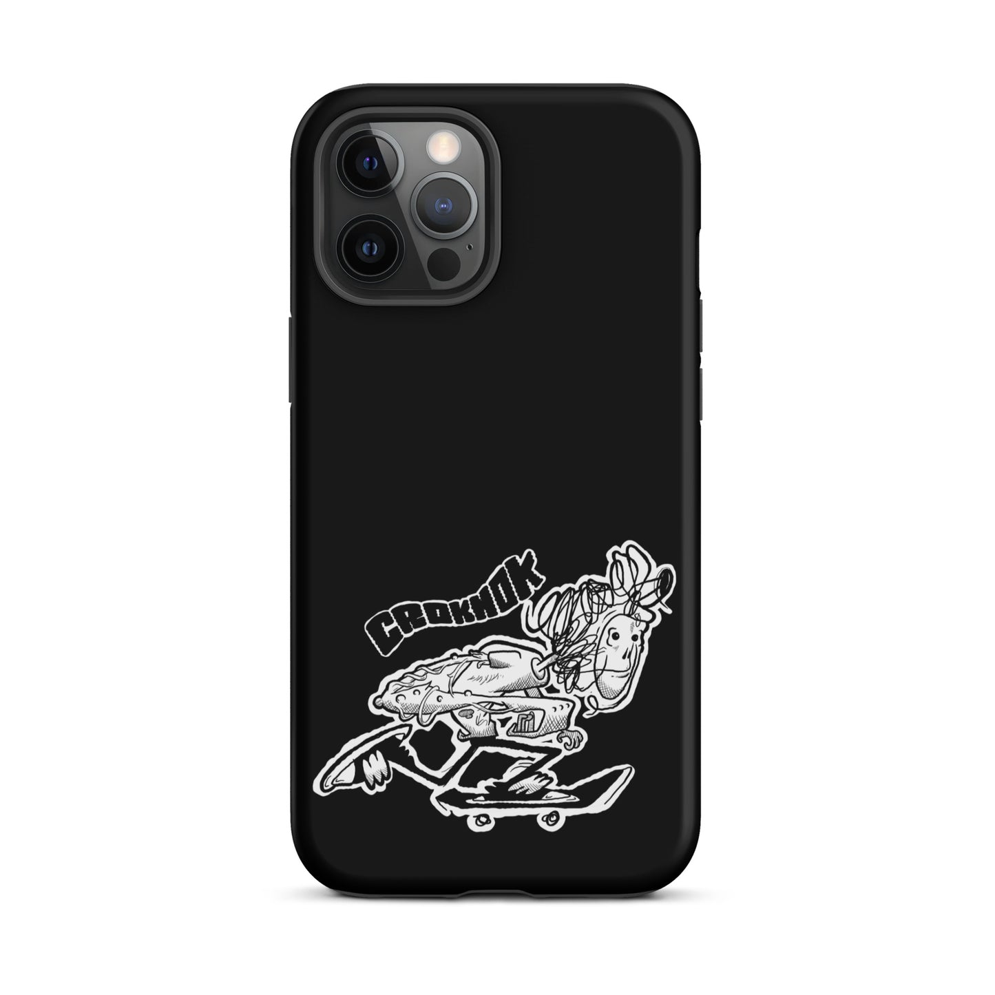 iPhone case - Skateboarding AS0039 Black