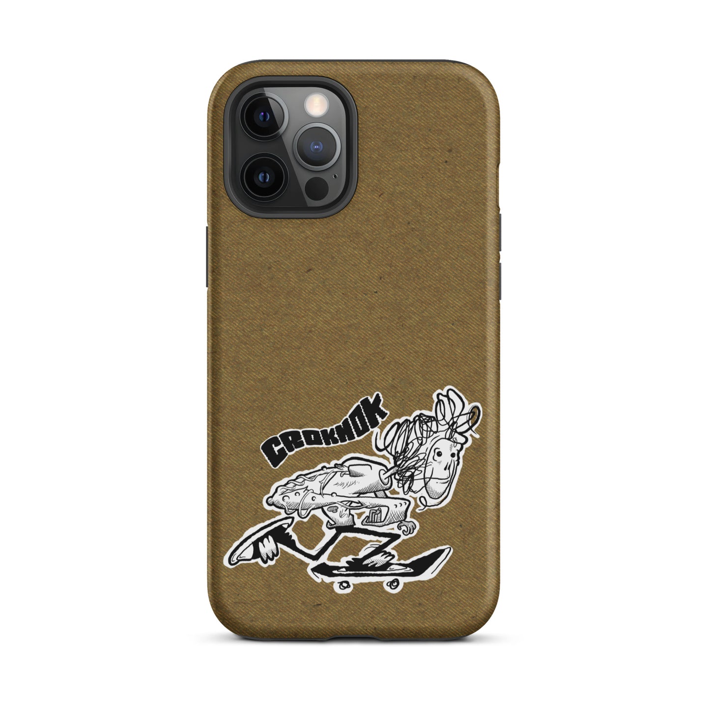 iPhone case - Skateboarding AS0039 Brown