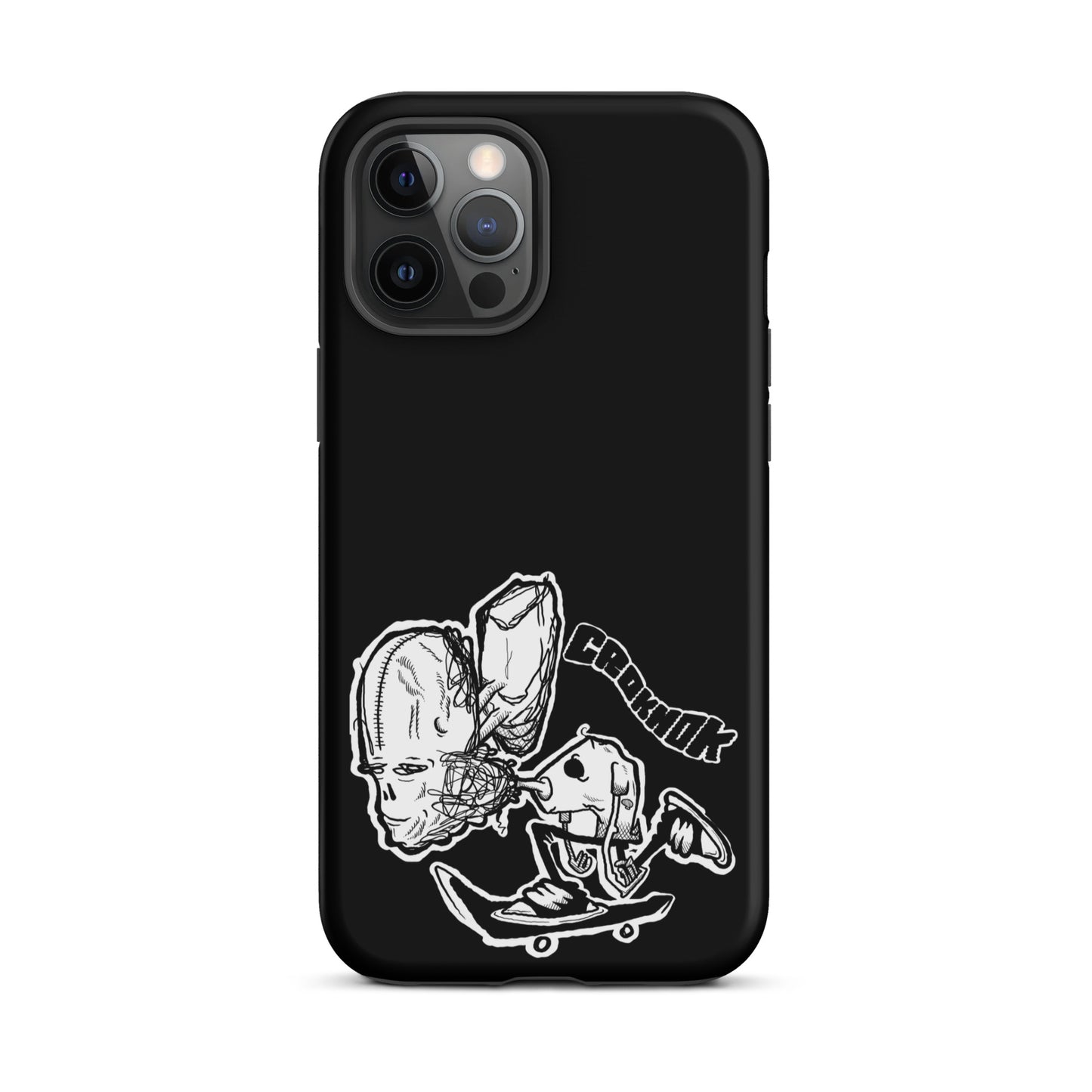 iPhone case - Skateboarding AS0037 Black