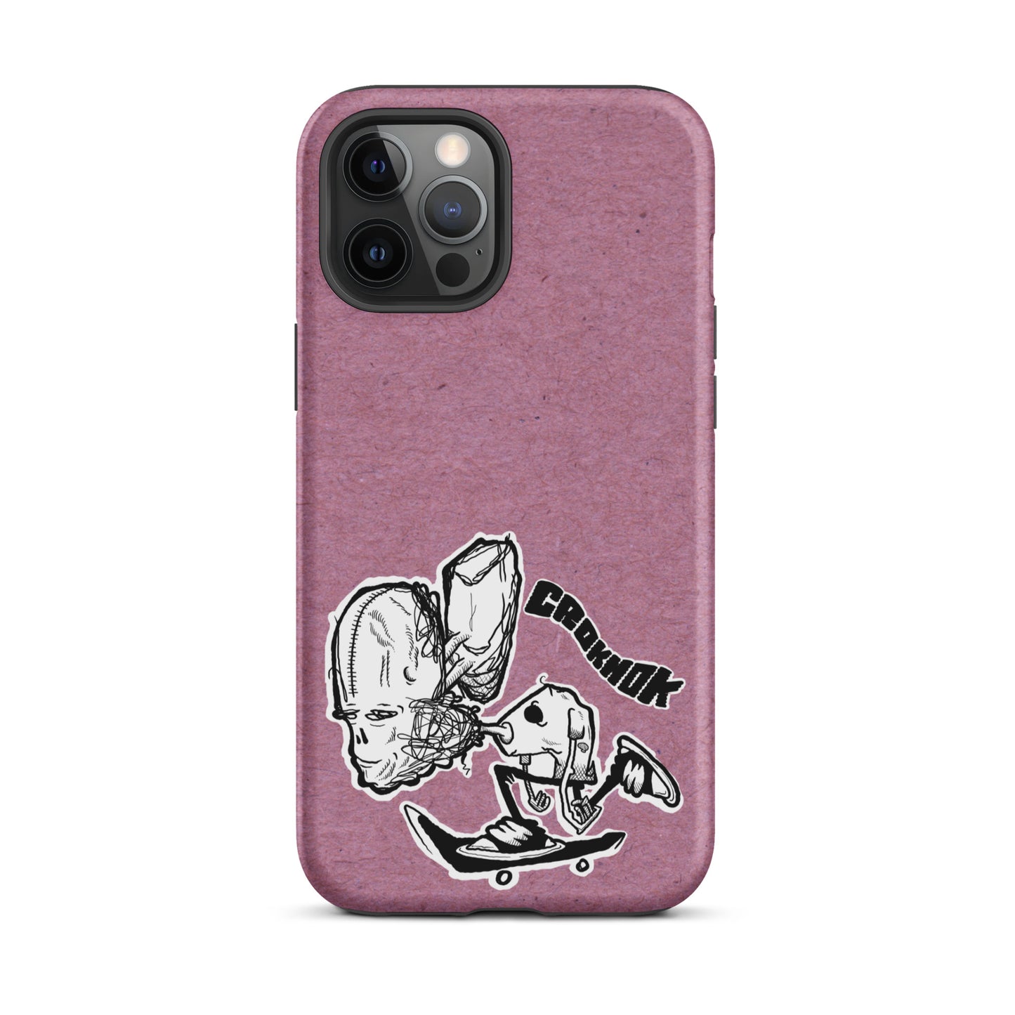 iPhone case - Skateboarding AS0037 Pink