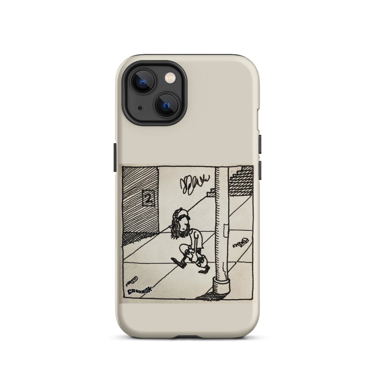 iphone case - skateboarding comics 2308