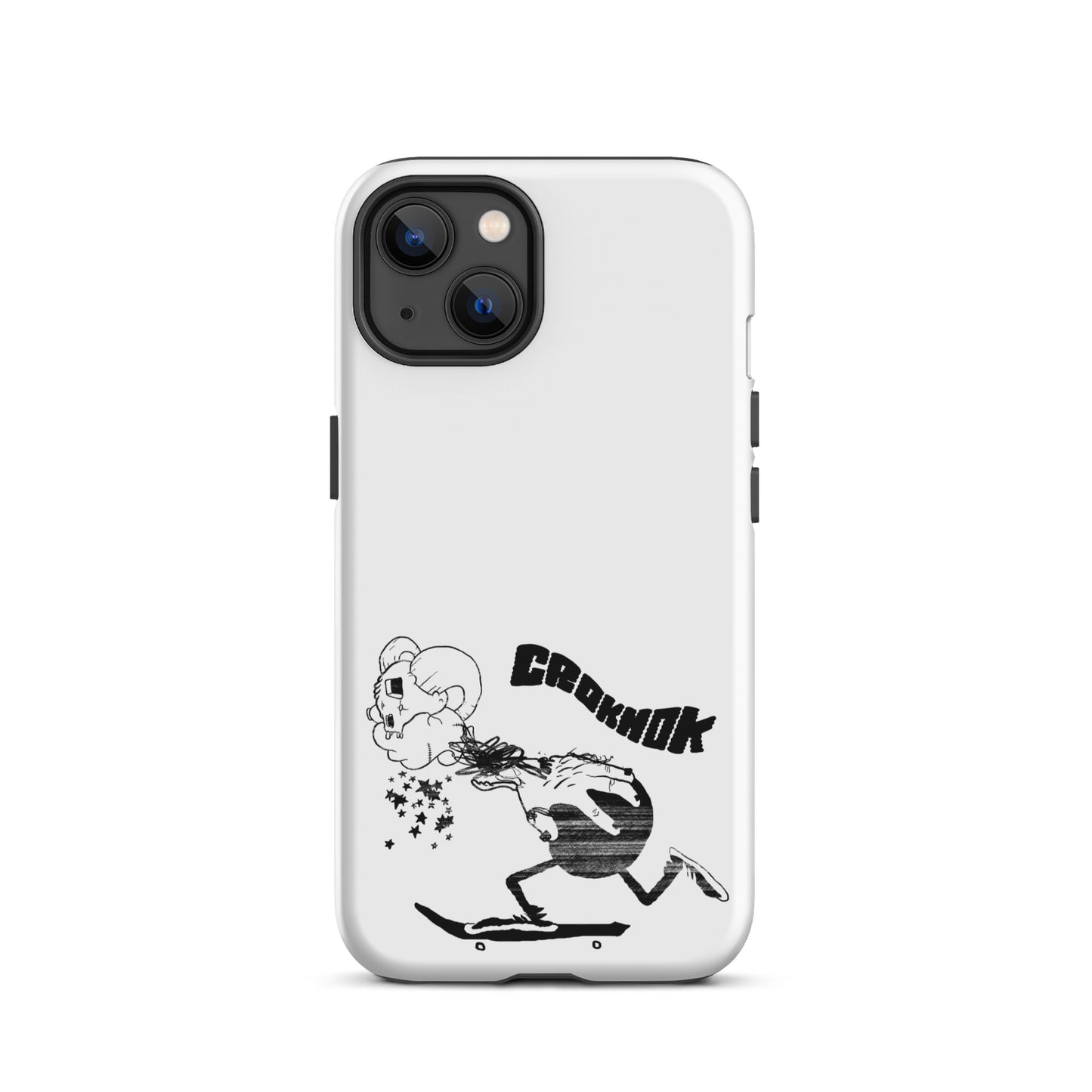 iPhone case - Skateboarding AS0015 White