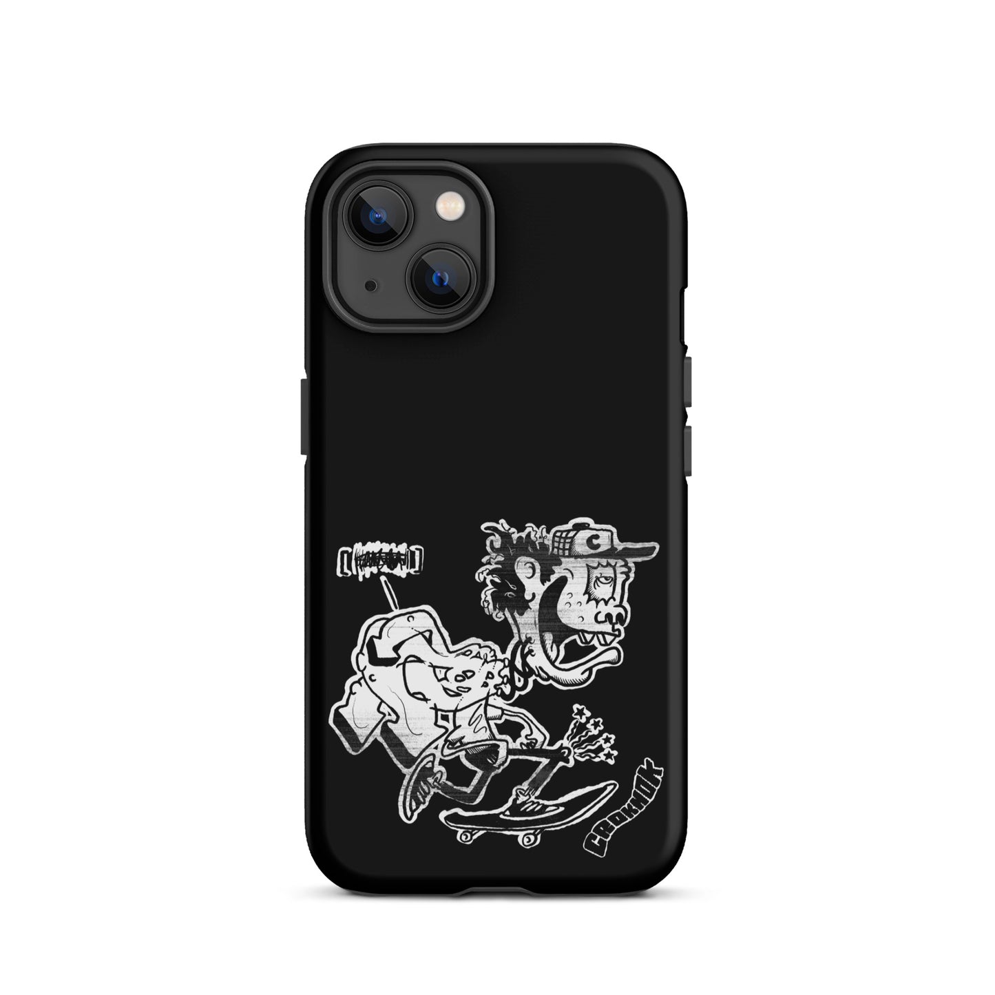 iPhone case - Skateboarding AS0017 Black