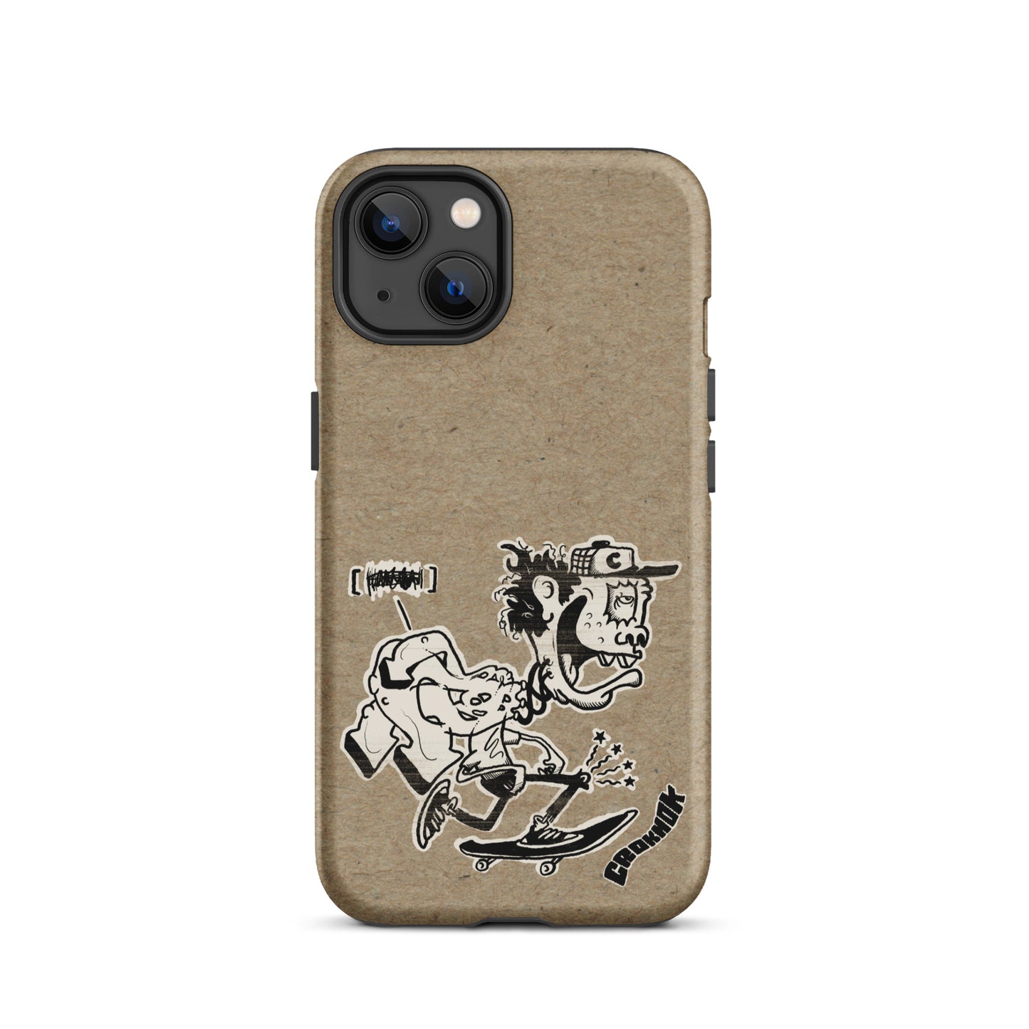 iPhone case - Skateboarding AS0017 Beigh