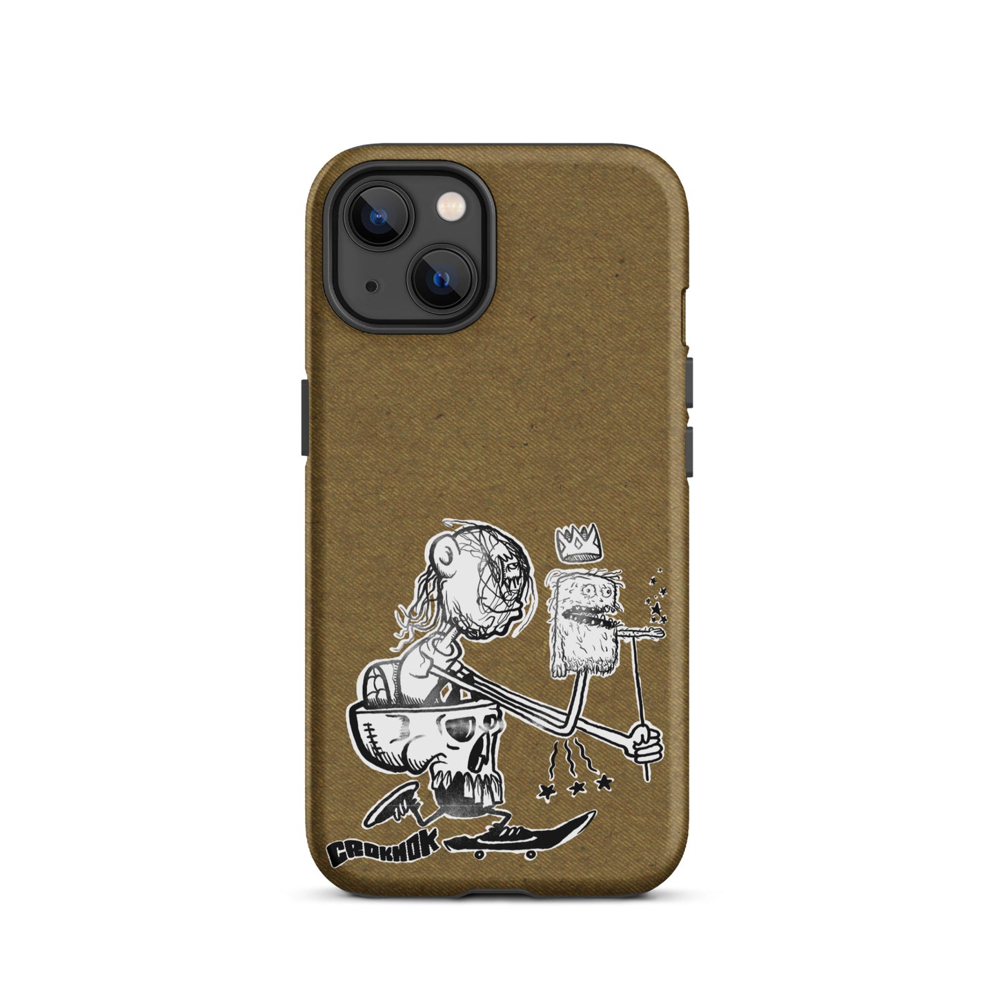 iPhone case - Skateboarding AS0019 Brown