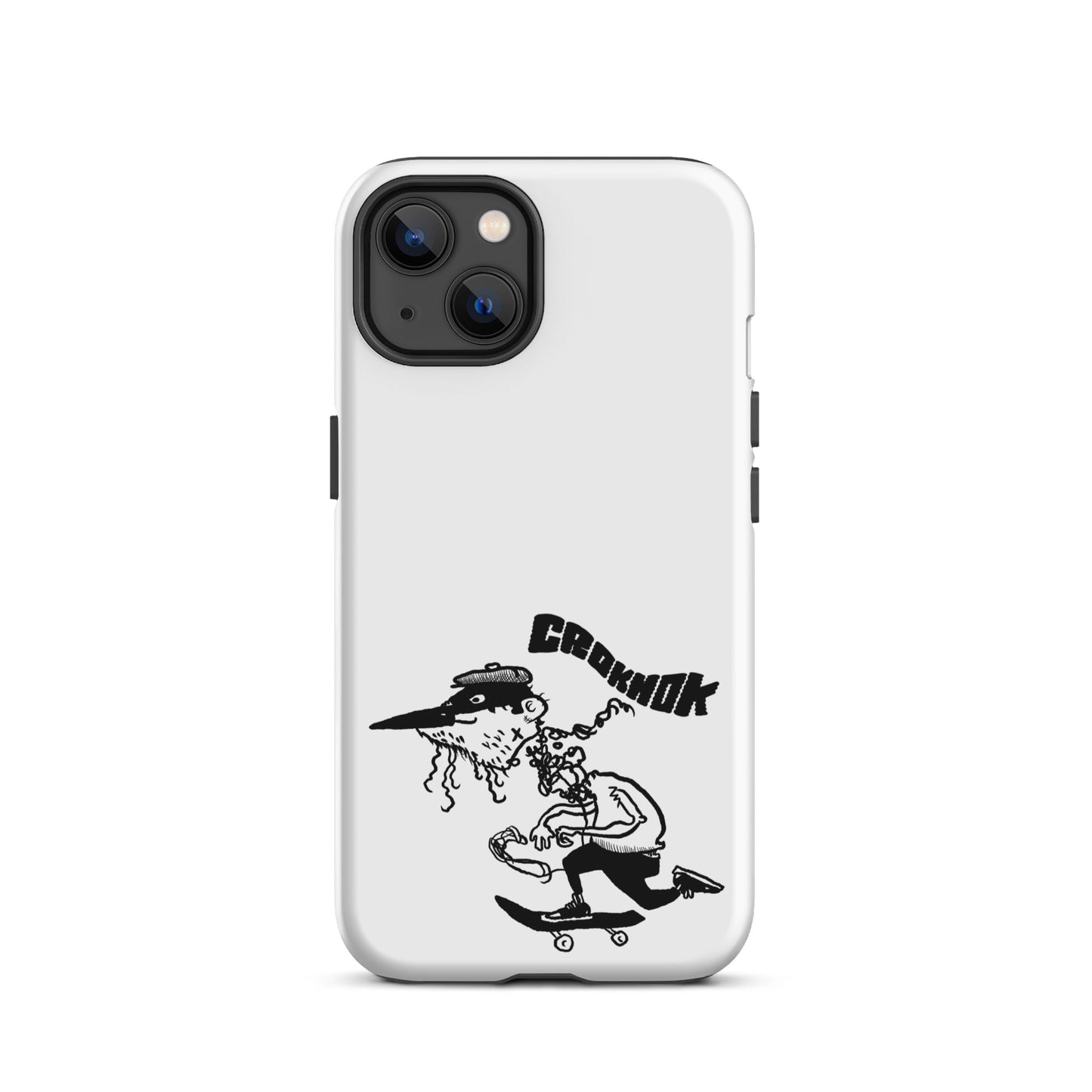 iPhone case - Skateboarding AS0013 White