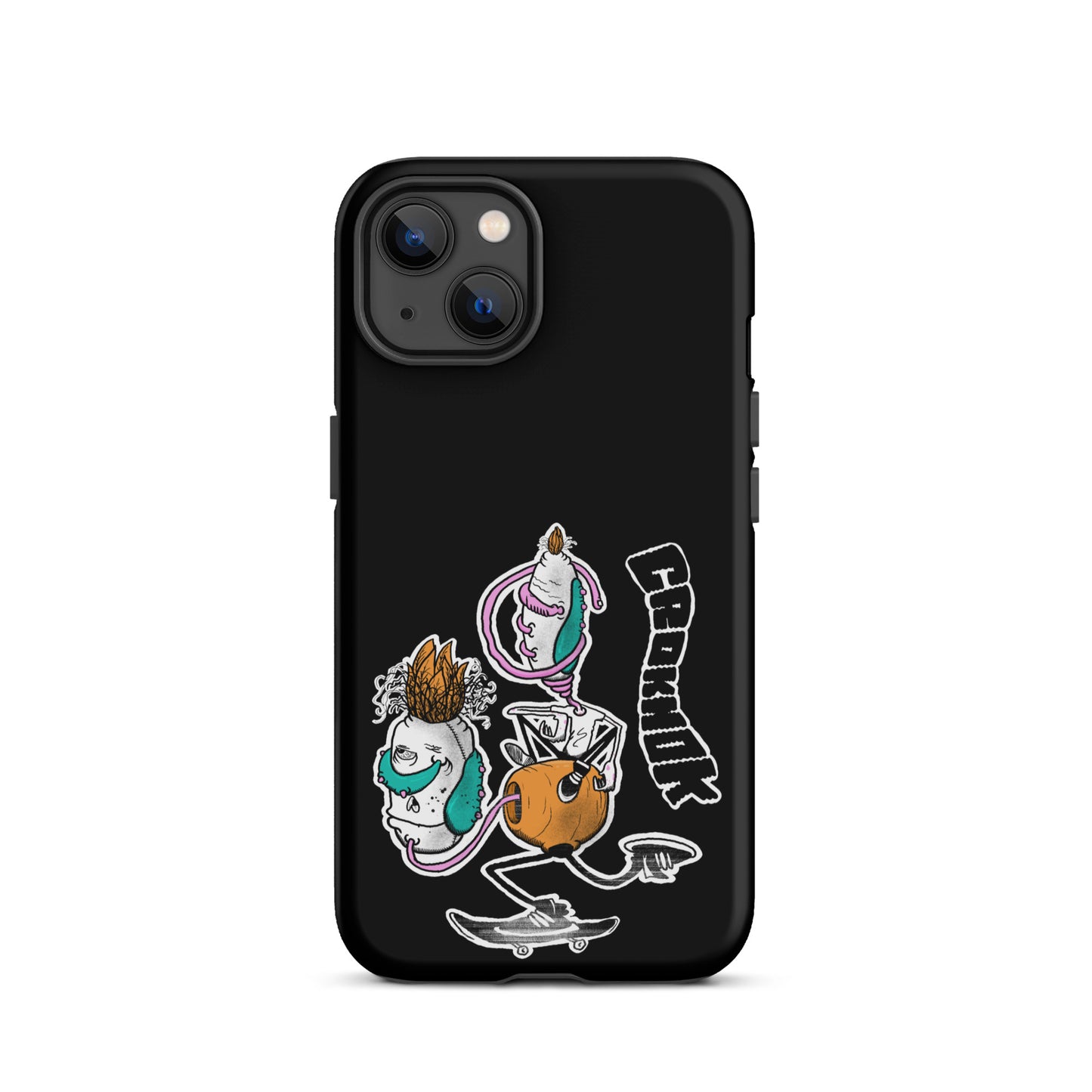 iPhone case - Skateboarding AS0025 Black