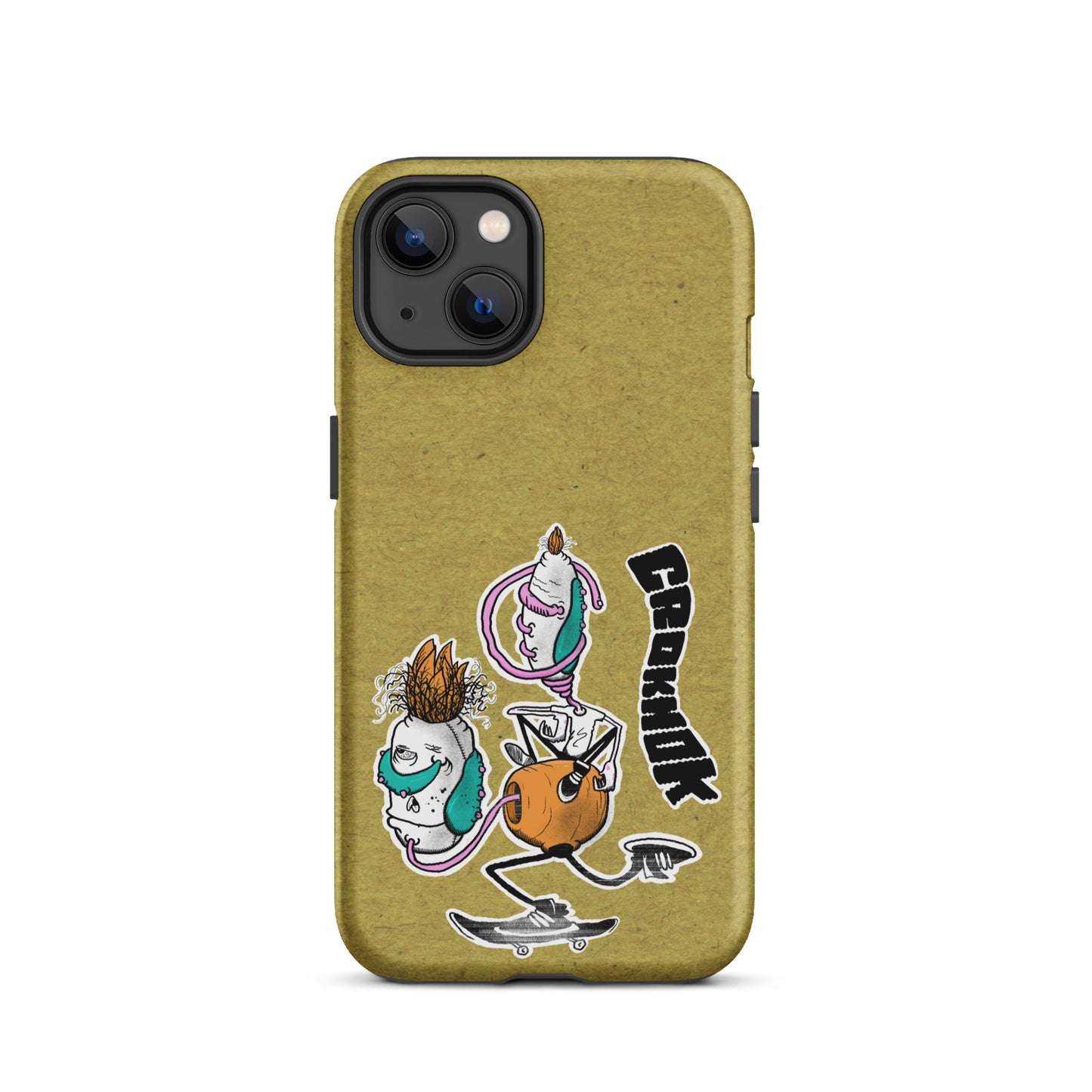 iPhone case - Skateboarding AS0025 Yellow