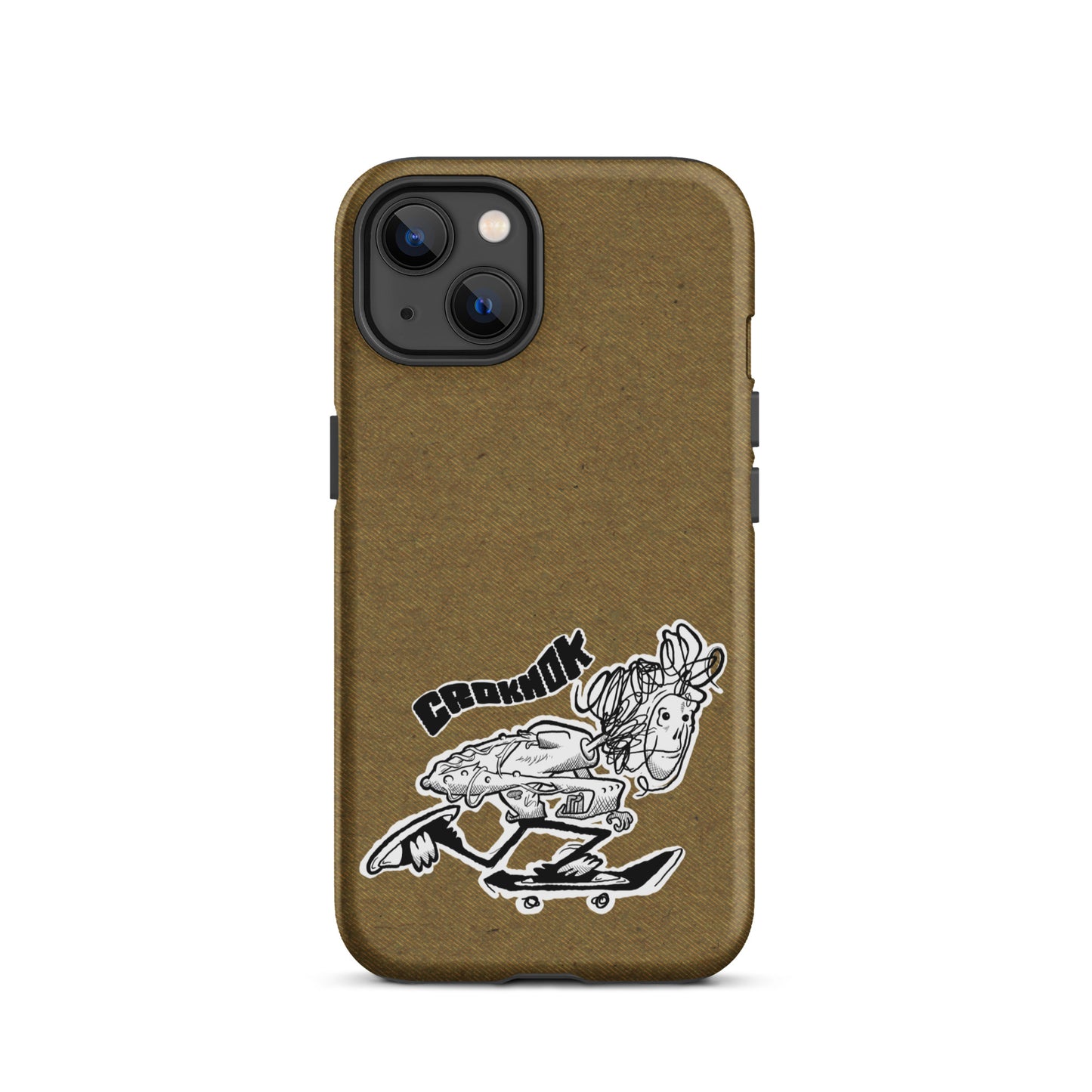 iPhone case - Skateboarding AS0039 Brown