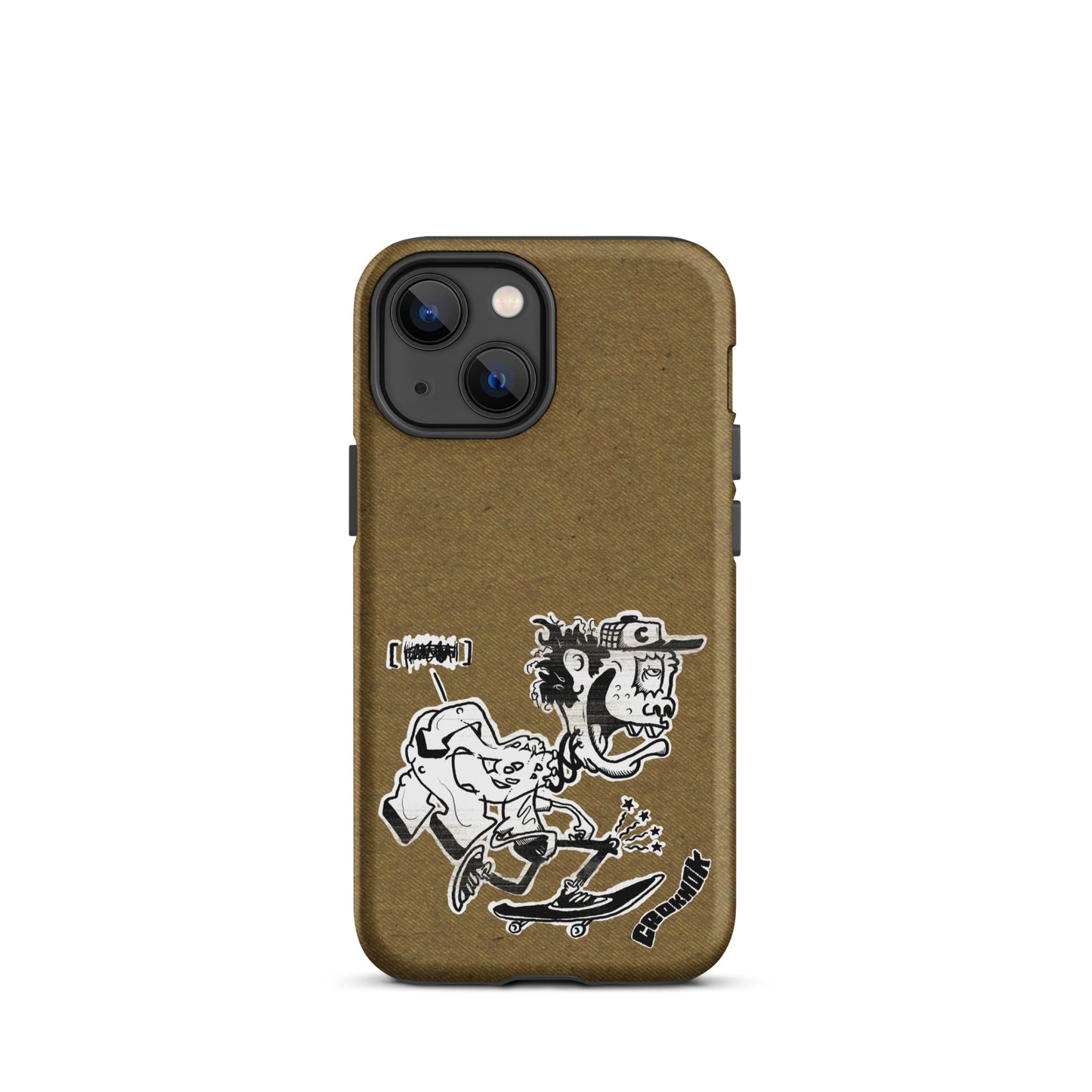 iPhone case - Skateboarding AS0017 Brown