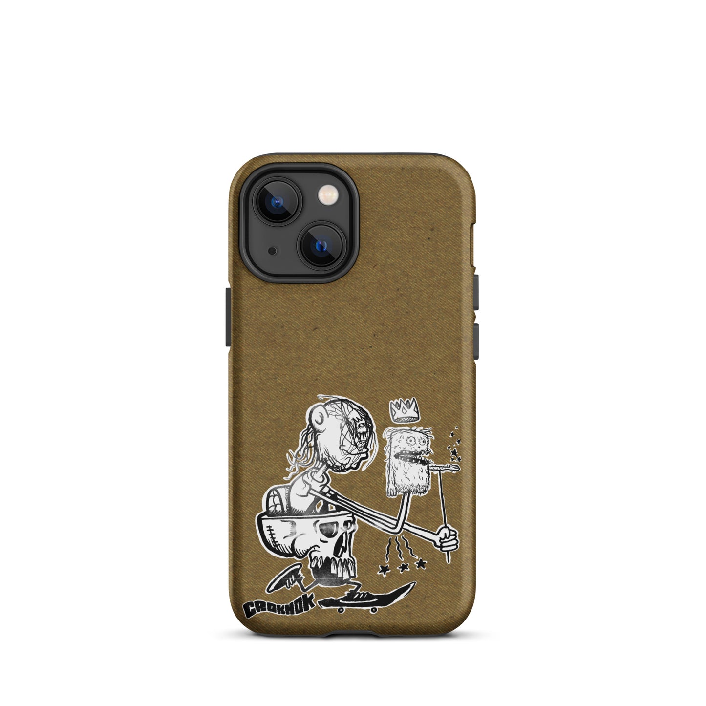 iPhone case - Skateboarding AS0019 Brown