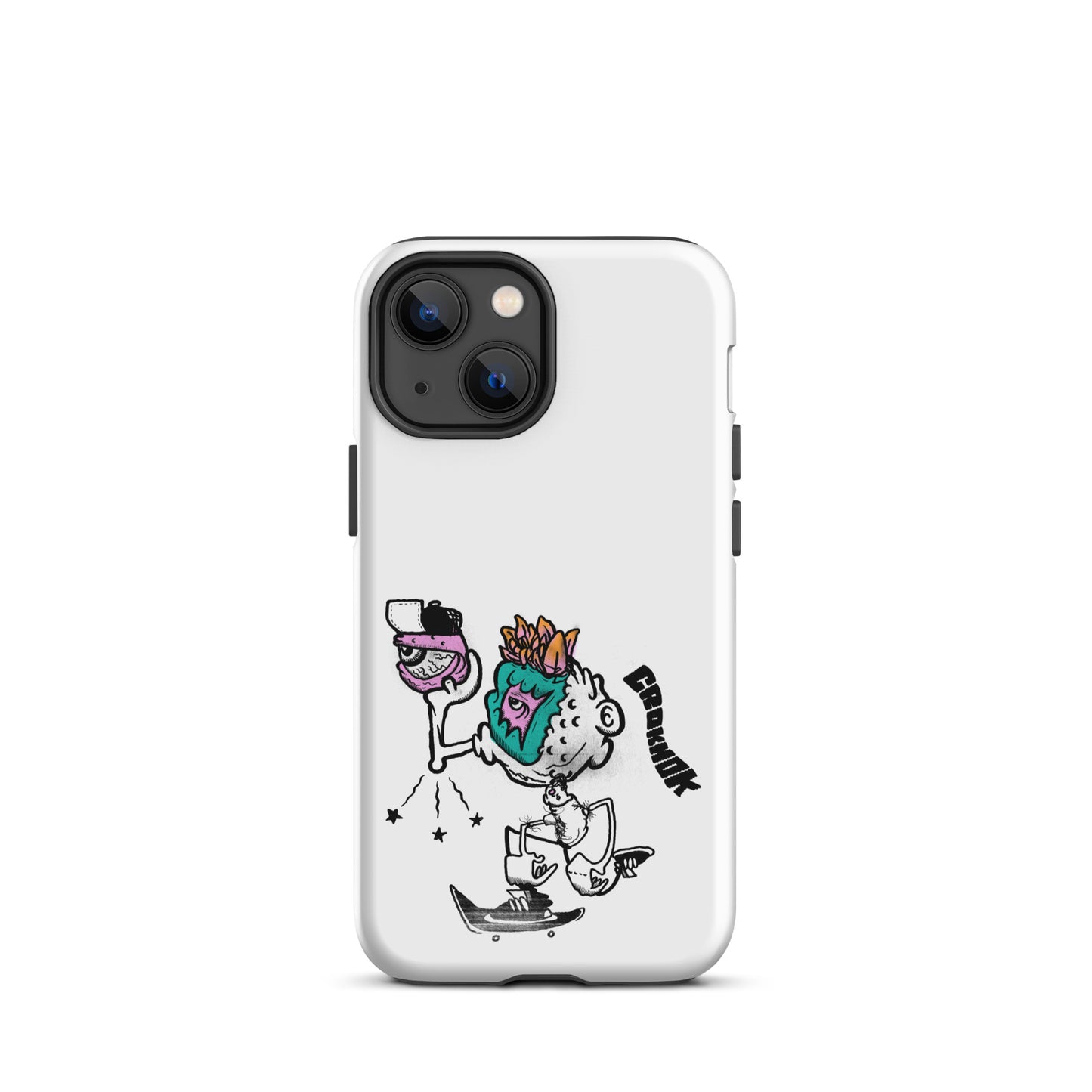 iPhone case - Skateboarding AS0025 White