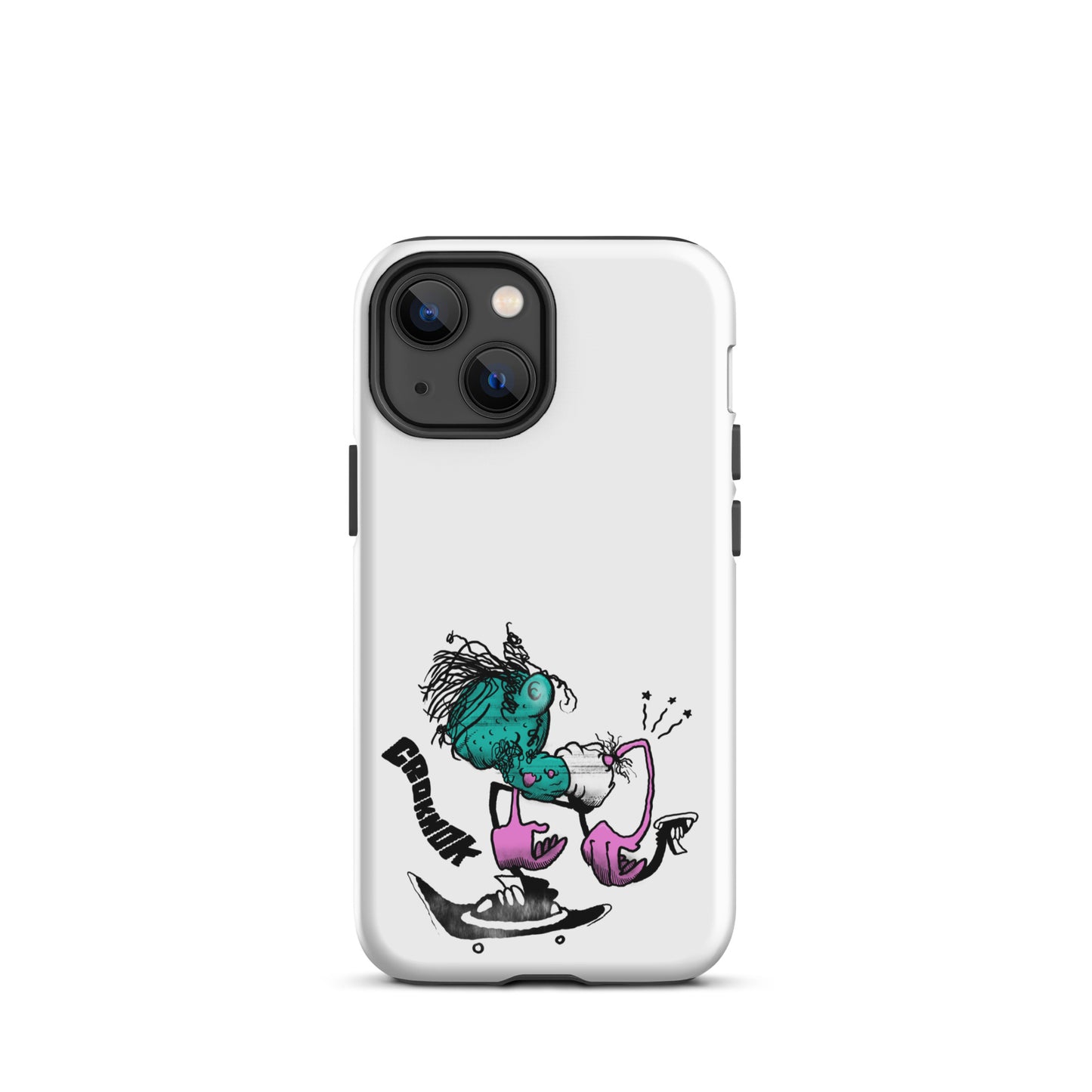 iPhone case - Skateboarding AS0028 White