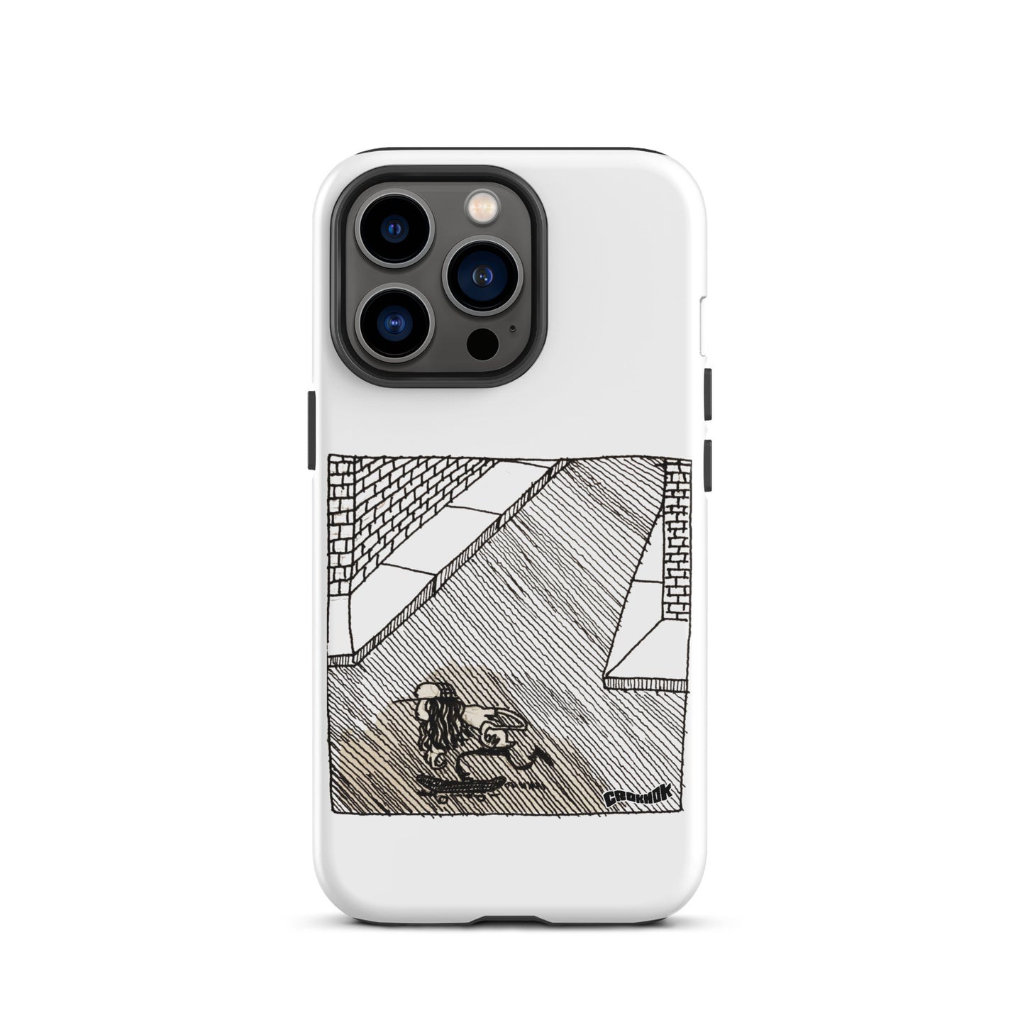 iphone case - skateboarding comics 2309