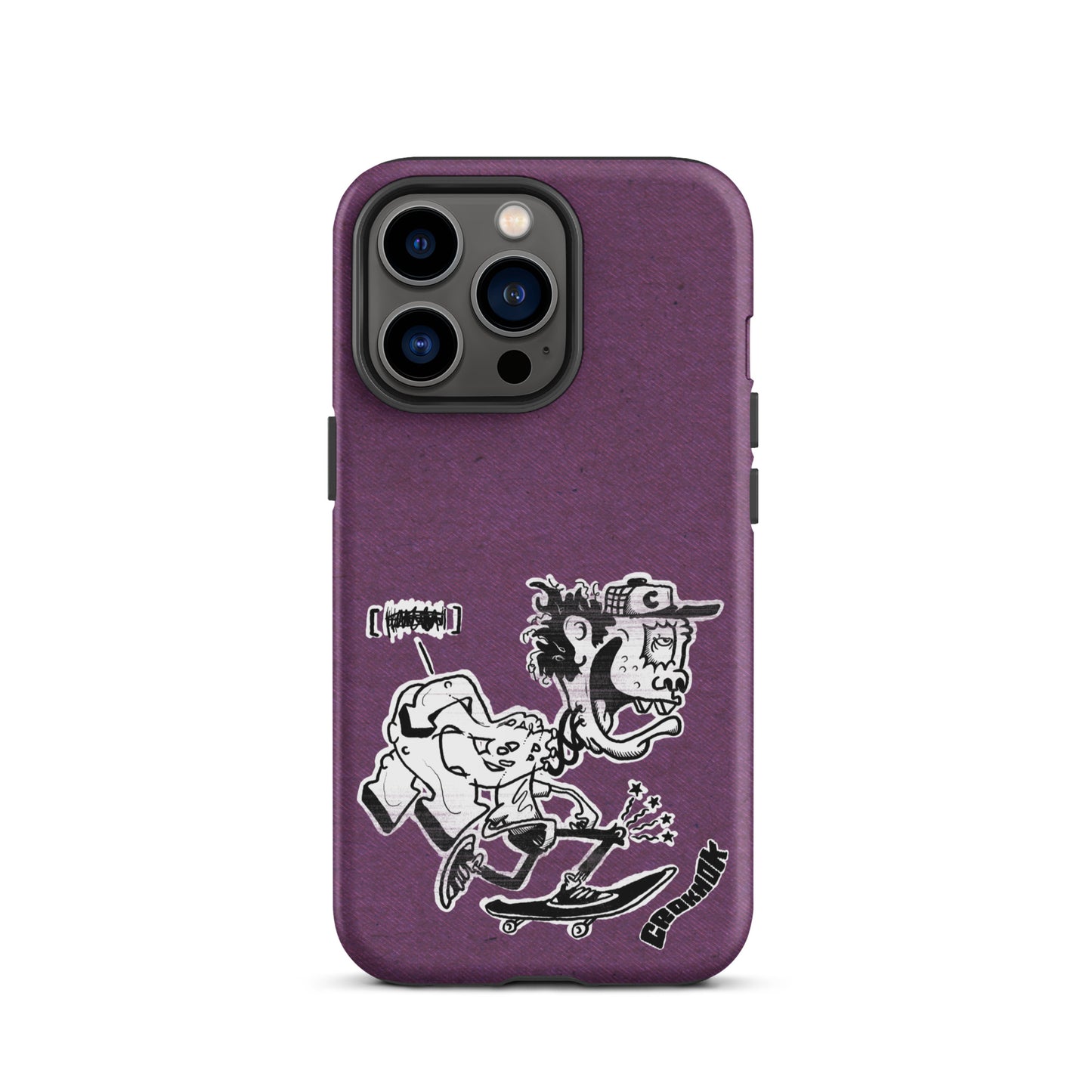 iPhone case - Skateboarding AS0017 Purple