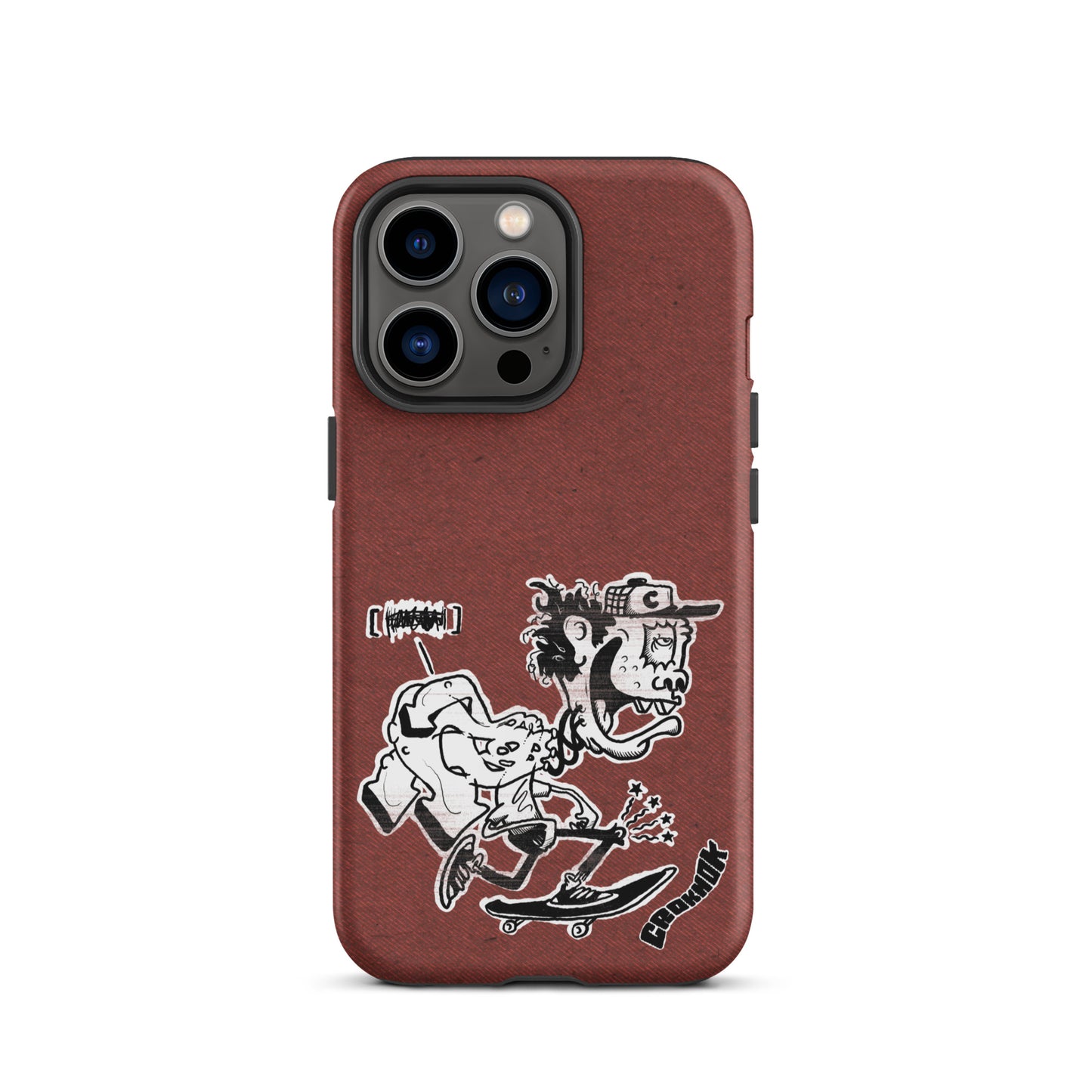 iPhone case - Skateboarding AS0017 Red