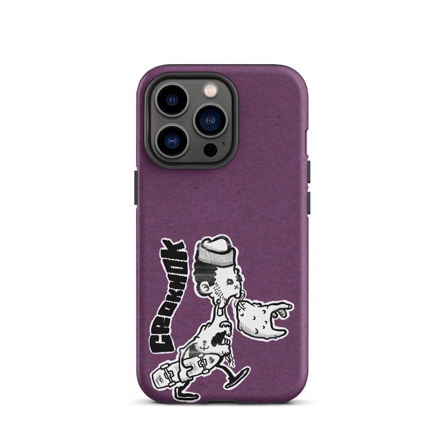 iPhone case - Skateboarding AS0010 Purple