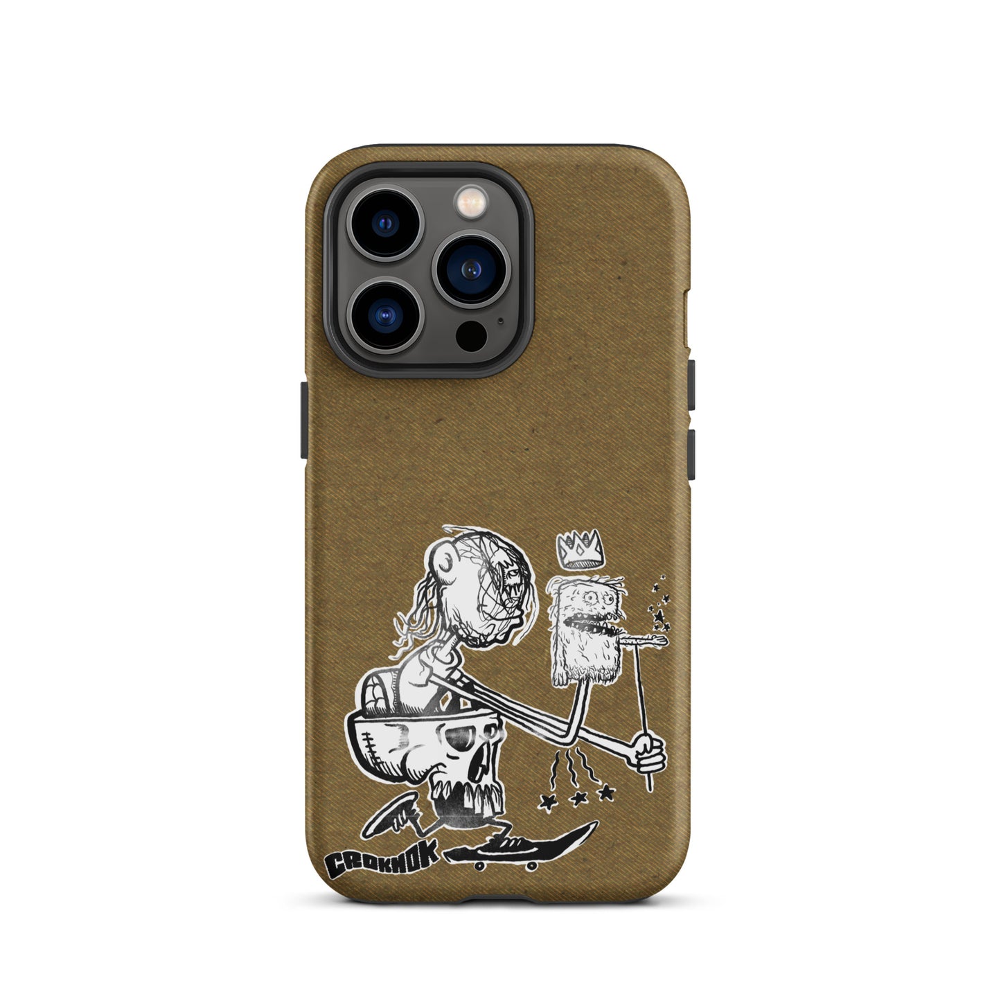 iPhone case - Skateboarding AS0019 Brown