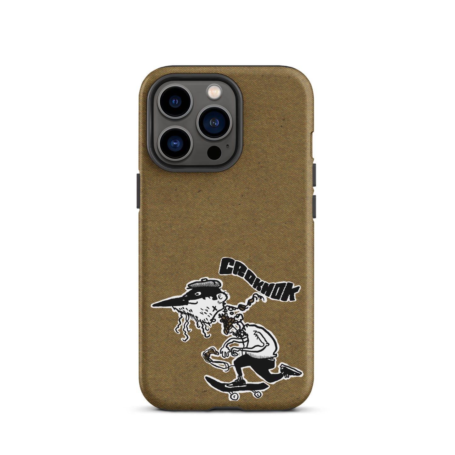 iPhone case - Skateboarding AS0013 Brown