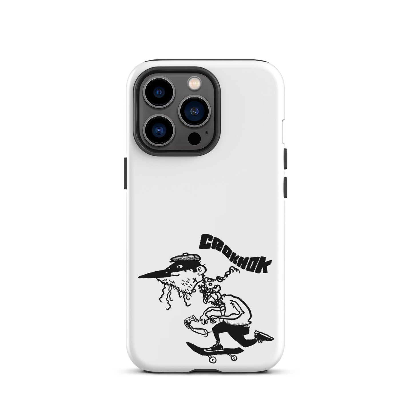 iPhone case - Skateboarding AS0013 White