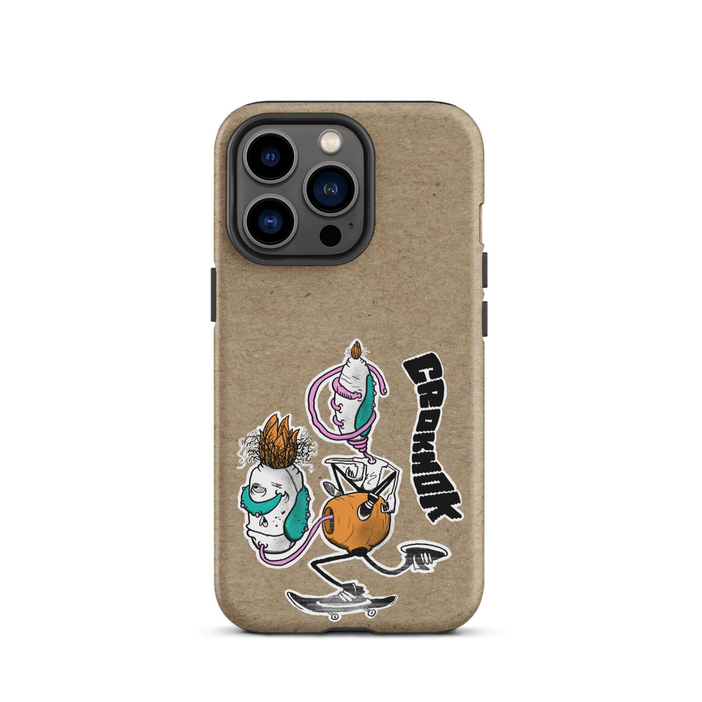 iPhone case - Skateboarding AS0025 beigh