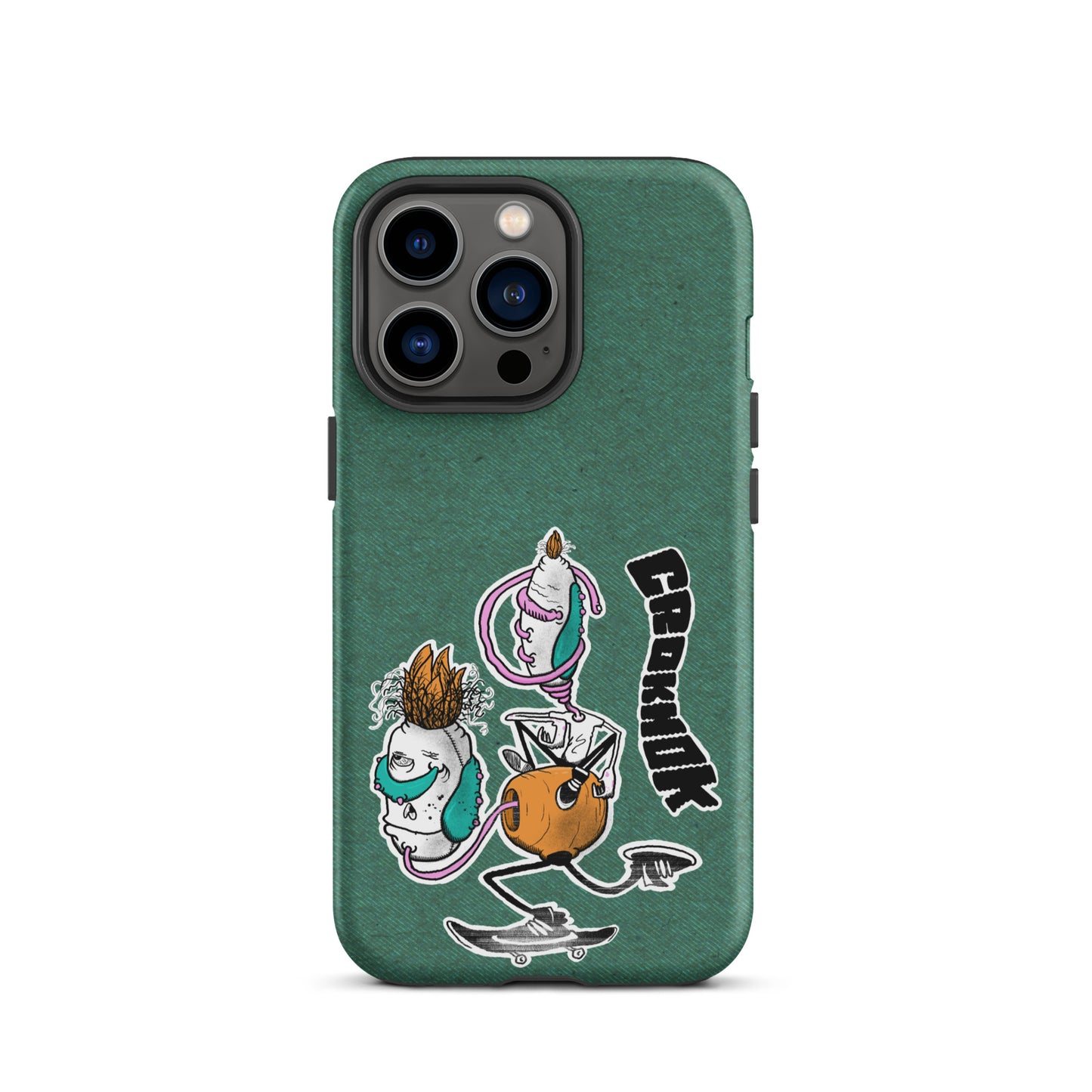 iPhone case - Skateboarding AS0025 Green