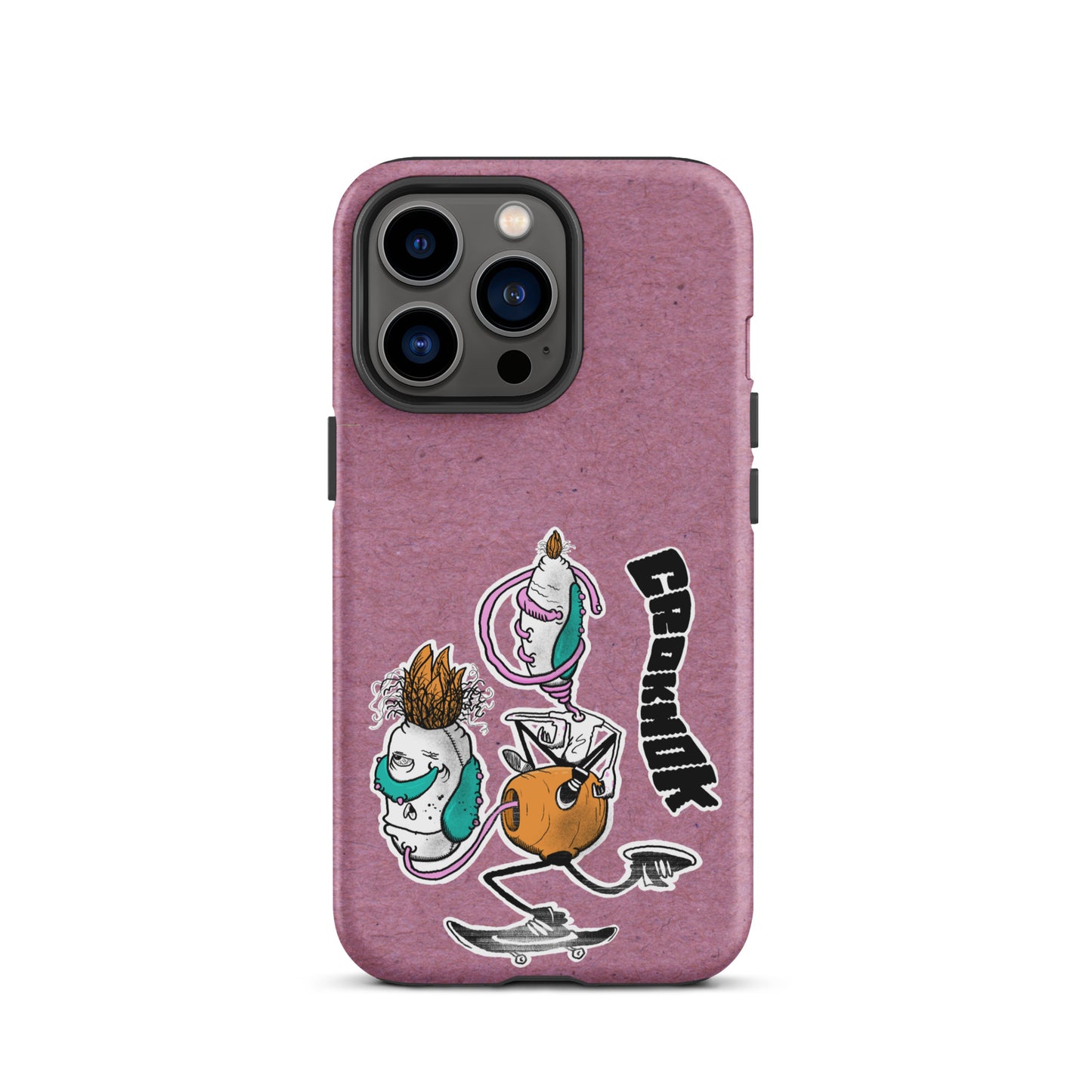 iPhone case - Skateboarding AS0025 Pink