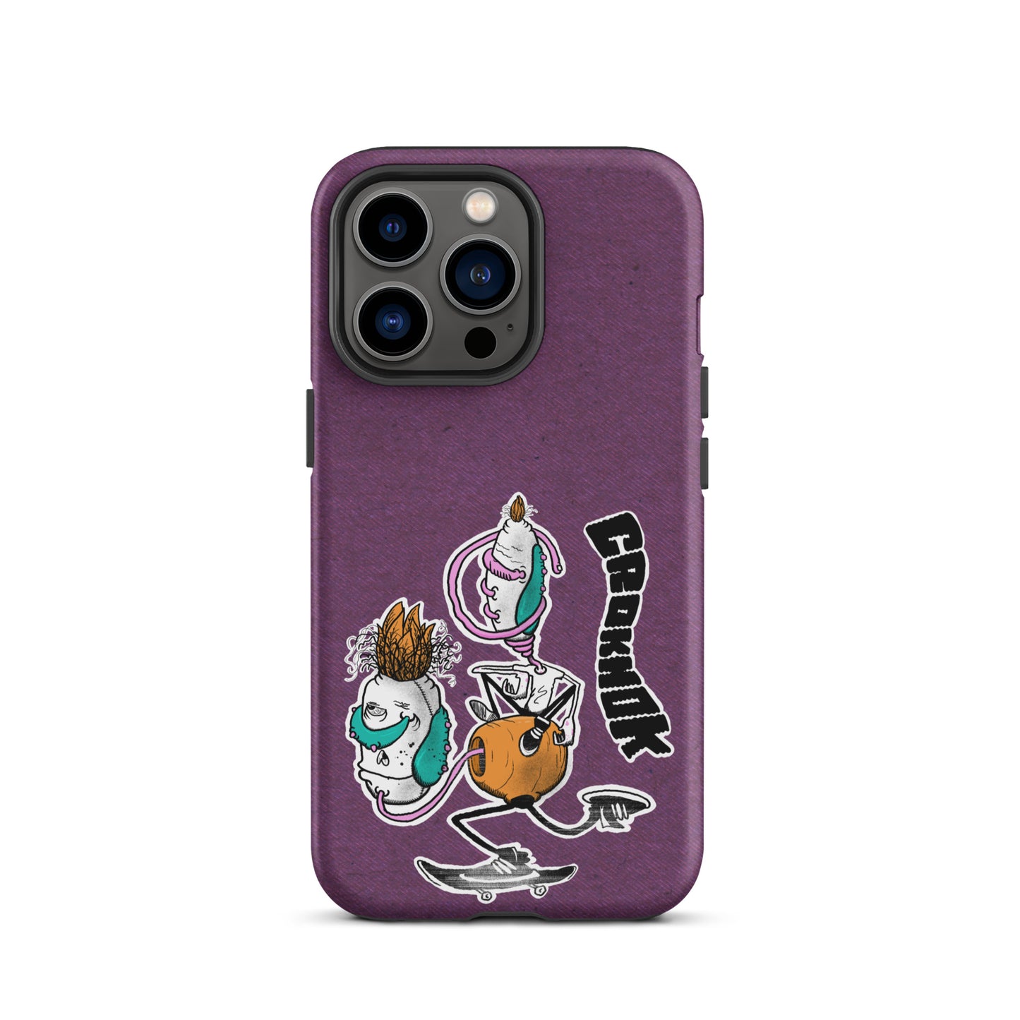 iPhone case - Skateboarding AS0025 Purple