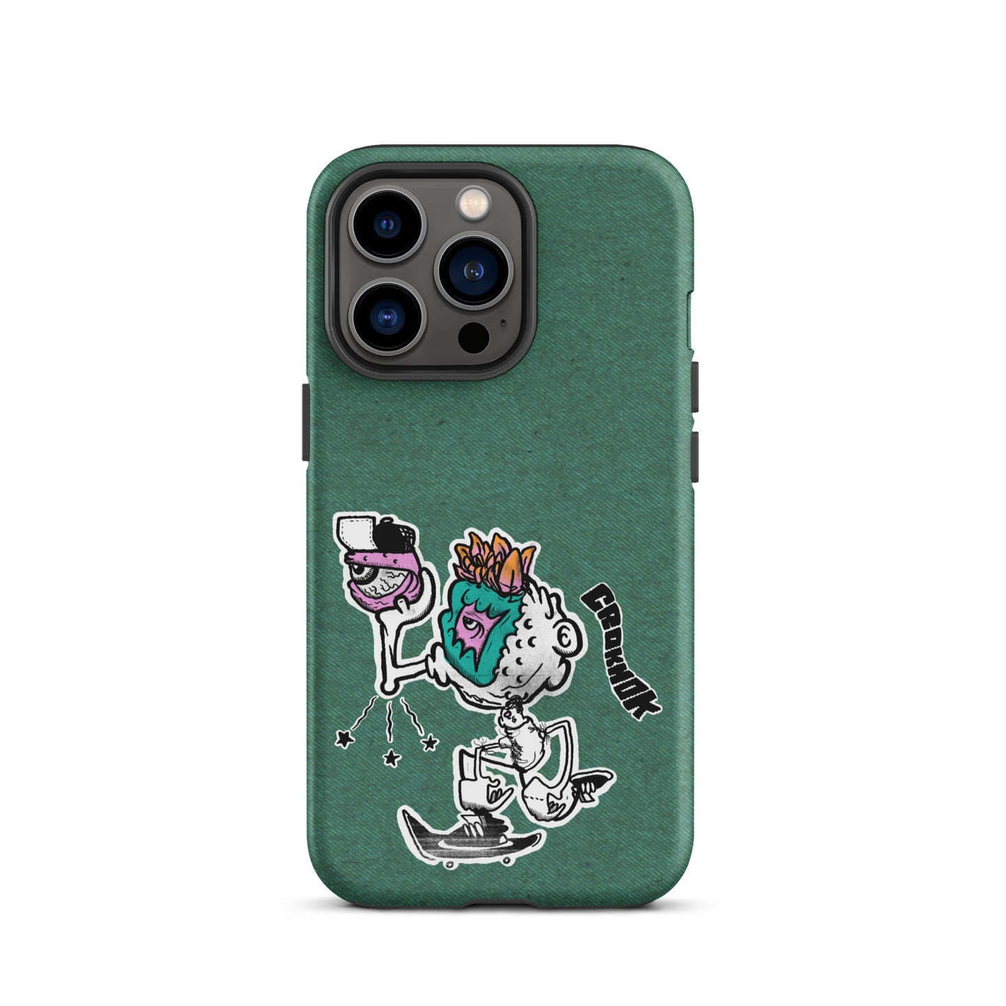 iPhone case - Skateboarding AS0025 Green